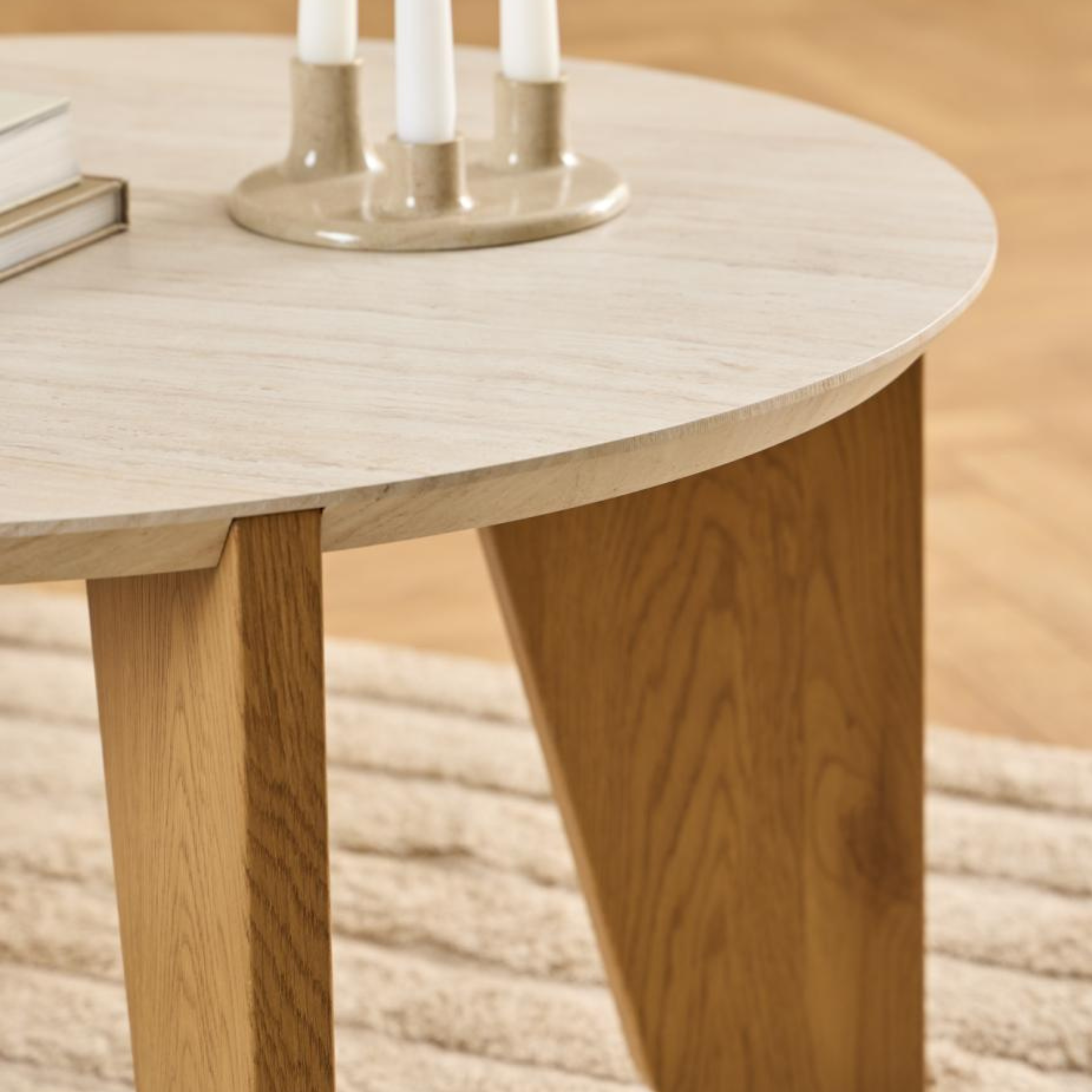 Hjem Design Dockland Round Coffee Table
