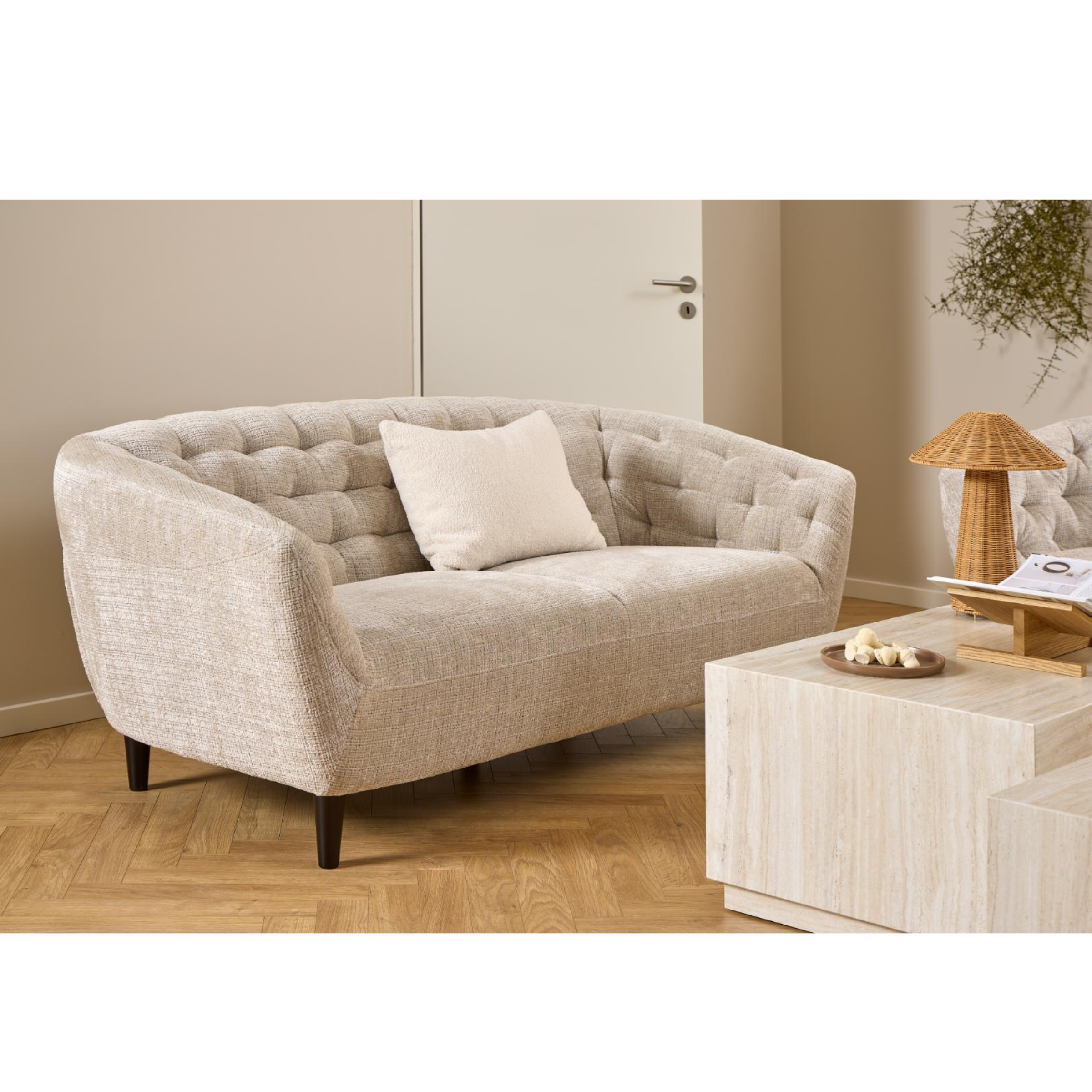 Hjem Design Ria 3-Seater Sofa