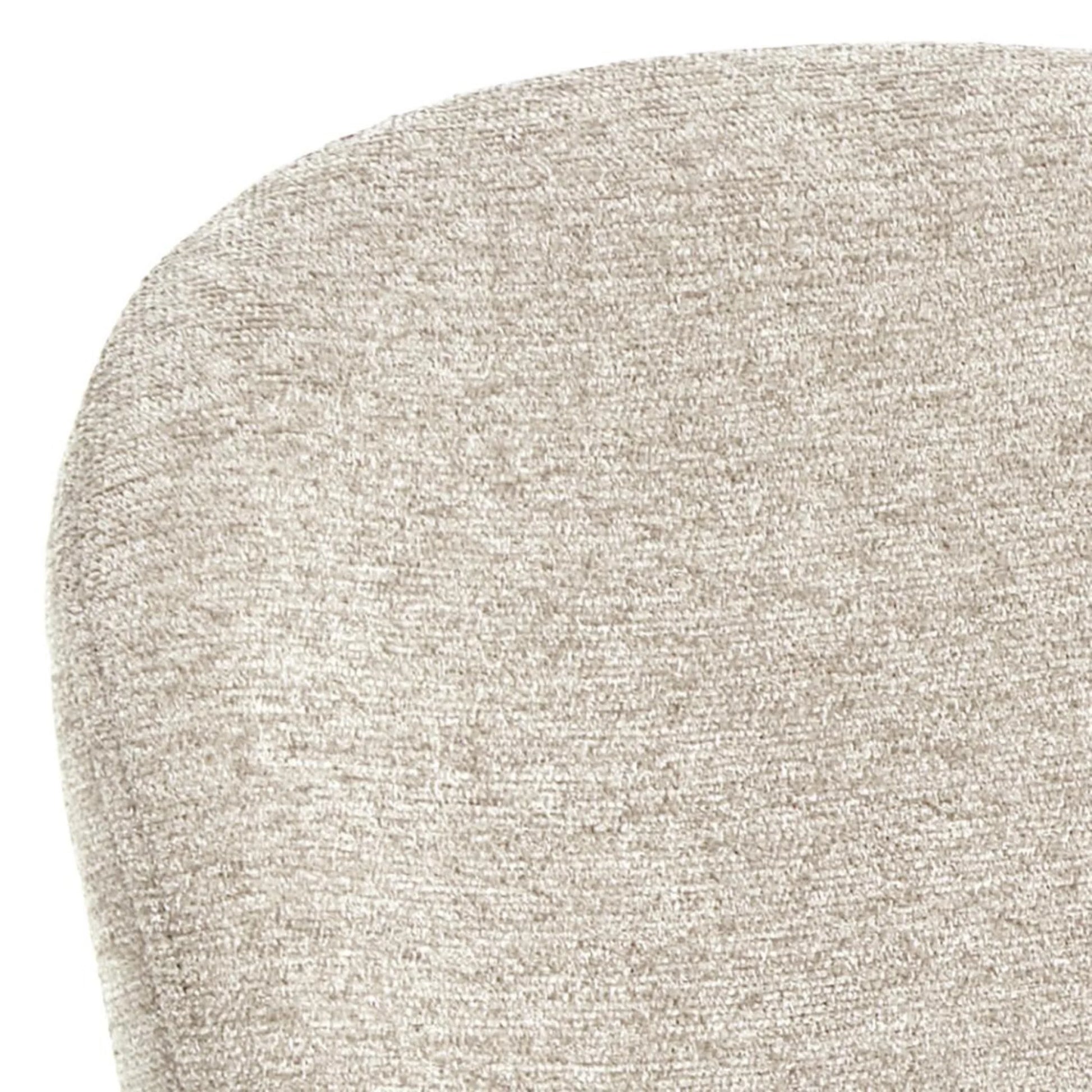 Hjem Design Esra Dining Chair, Beige, Set of 2