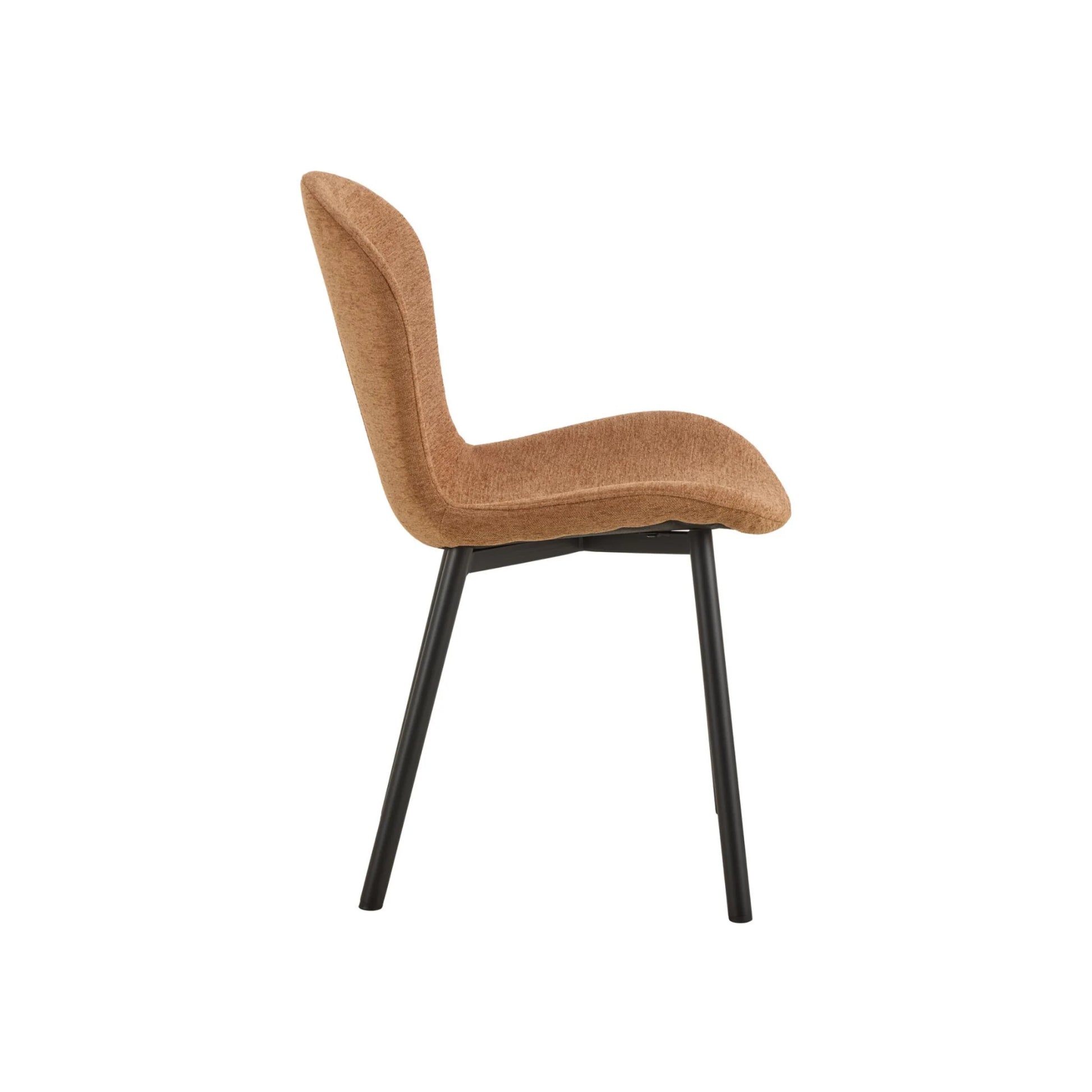 Hjem Design Esra Dining Chair, Terracotta, Set of 2