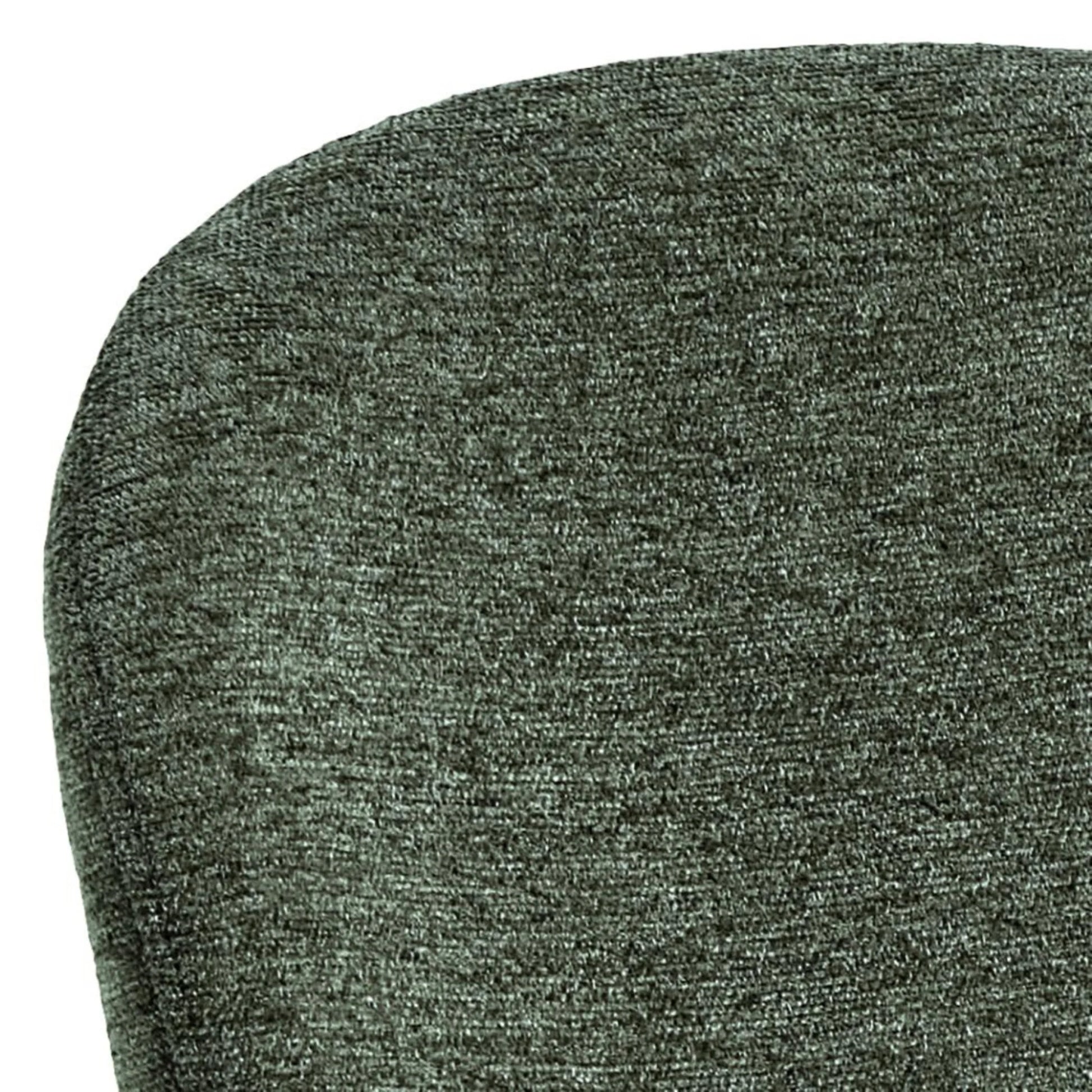 Hjem Design Esra Dining Chair, Green, Set of 2