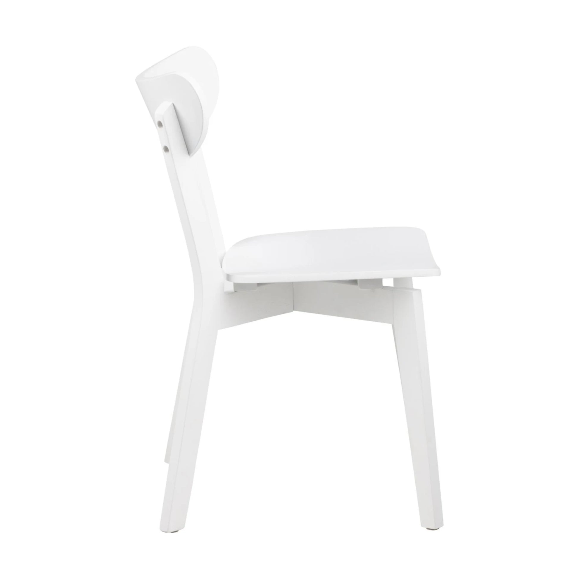 Hjem Design Roxby Round Dining Table Set, White