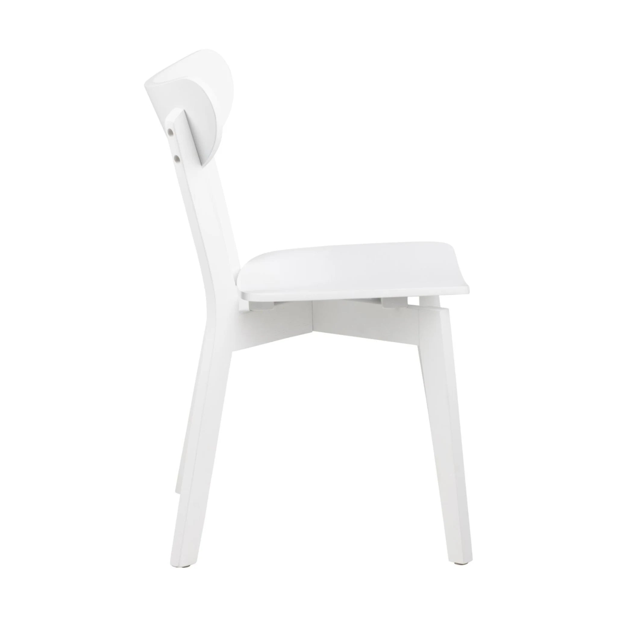 Hjem Design Roxby Round Dining Table Set, White