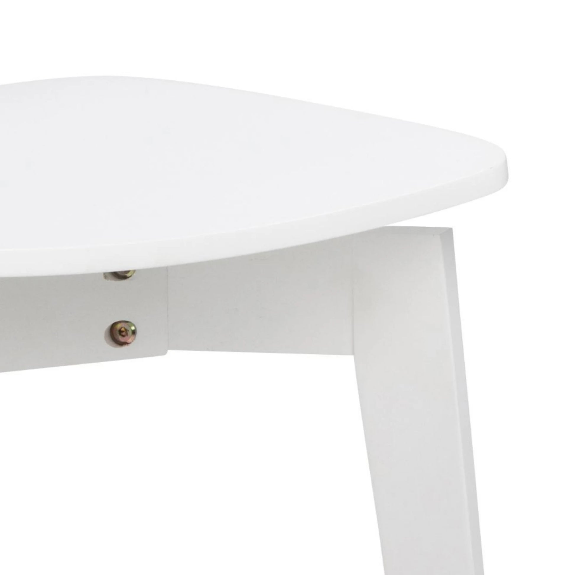 Hjem Design Roxby Dining Chair, White, Set of 2