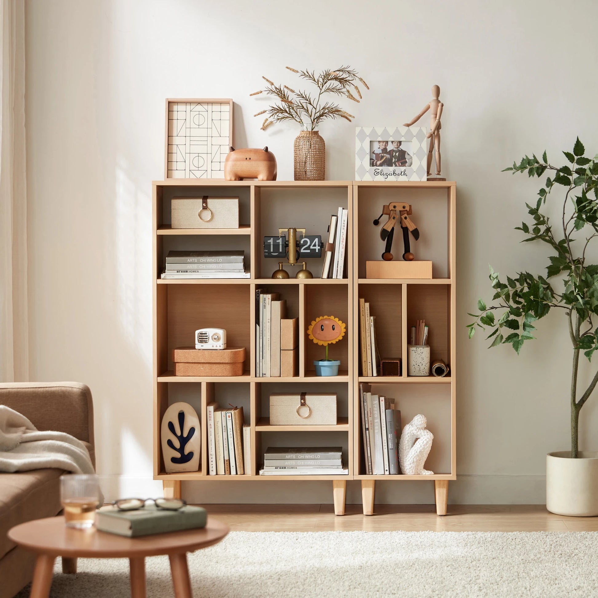 Linspire Aether 3-Tier Bookshelf