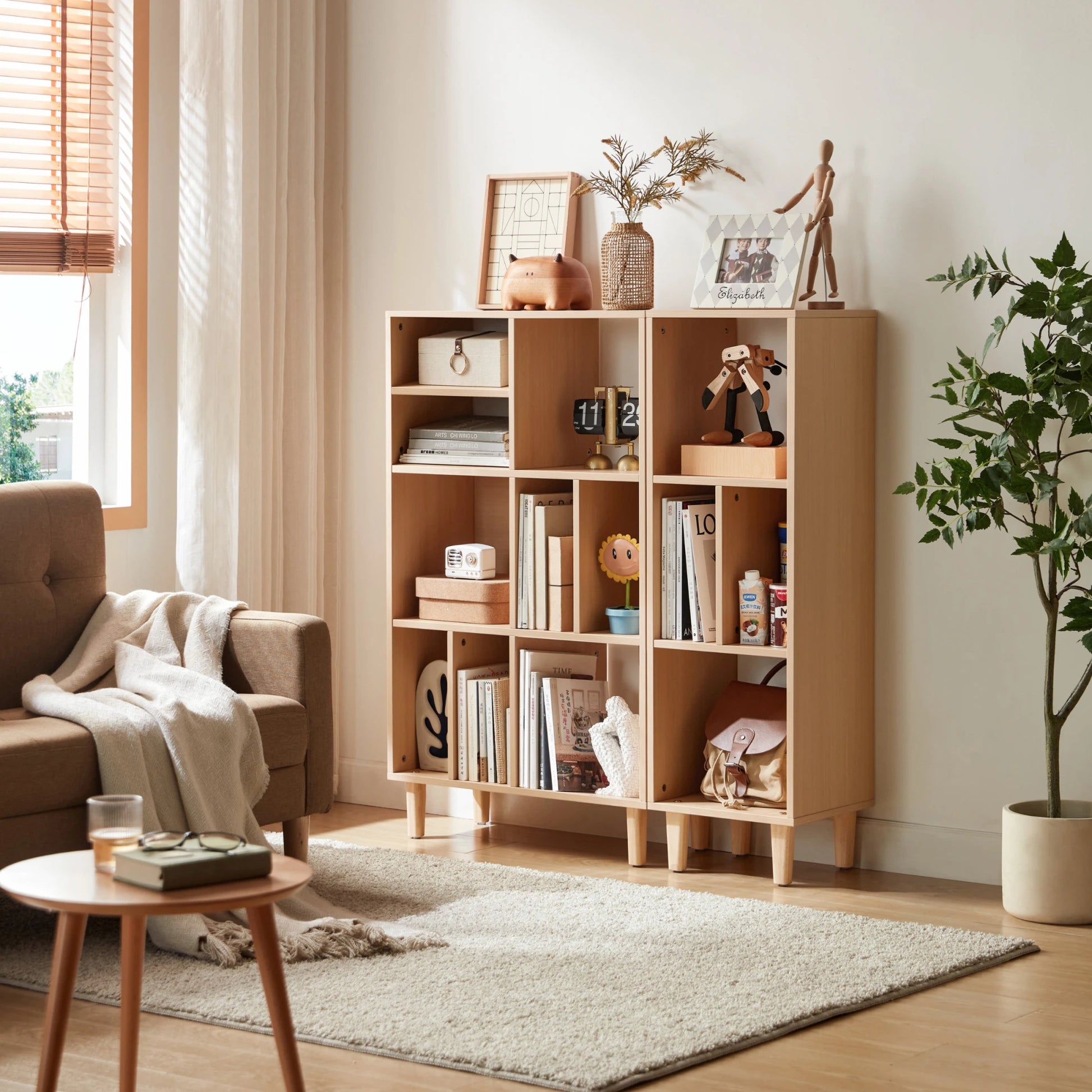 Linspire Aether 3-Tier Bookshelf