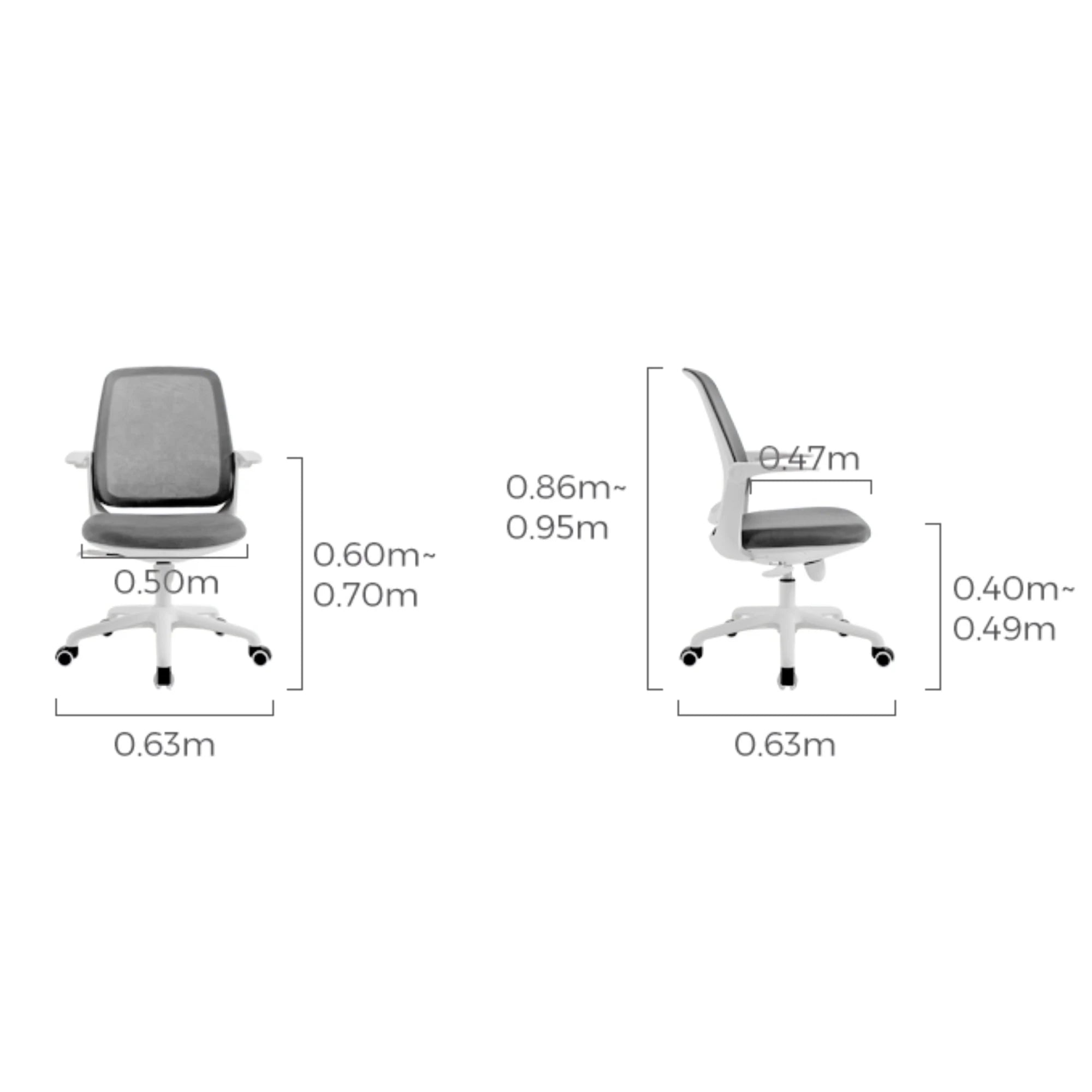 Linspire Agile Mesh Office Chair, Dark Grey