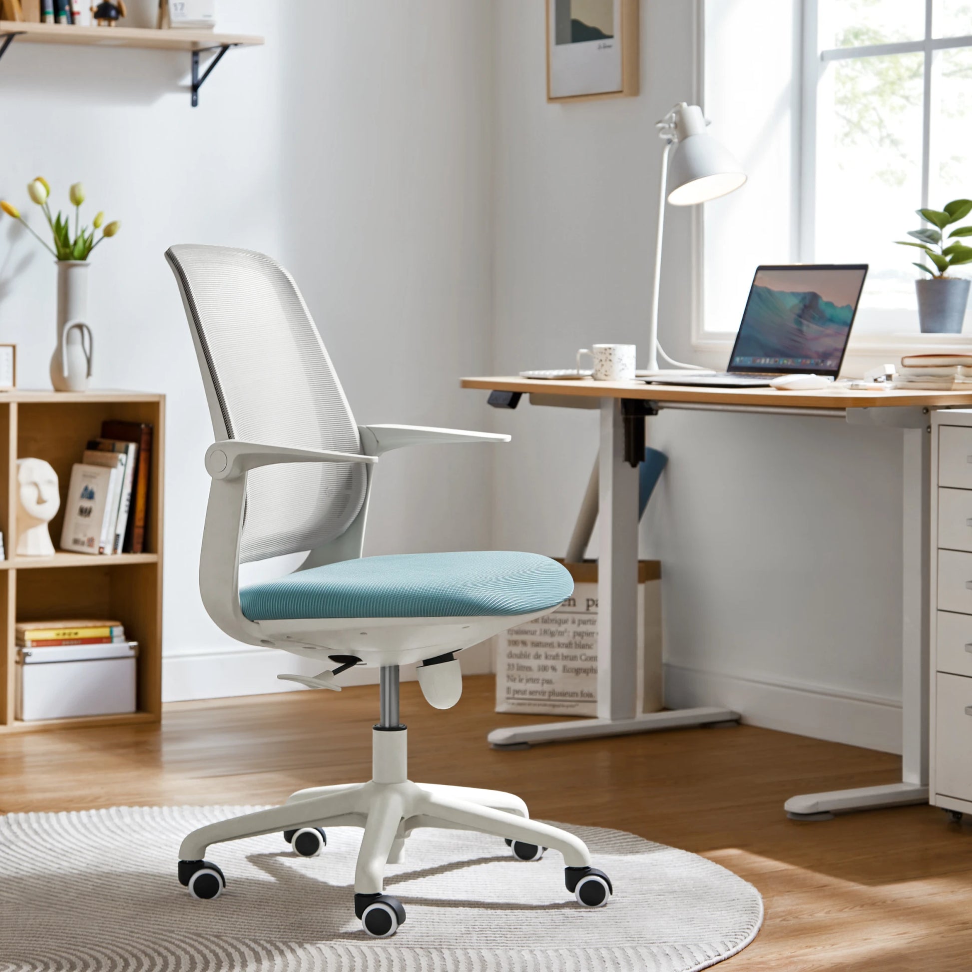 Linspire Agile Mesh Office Chair, Blue