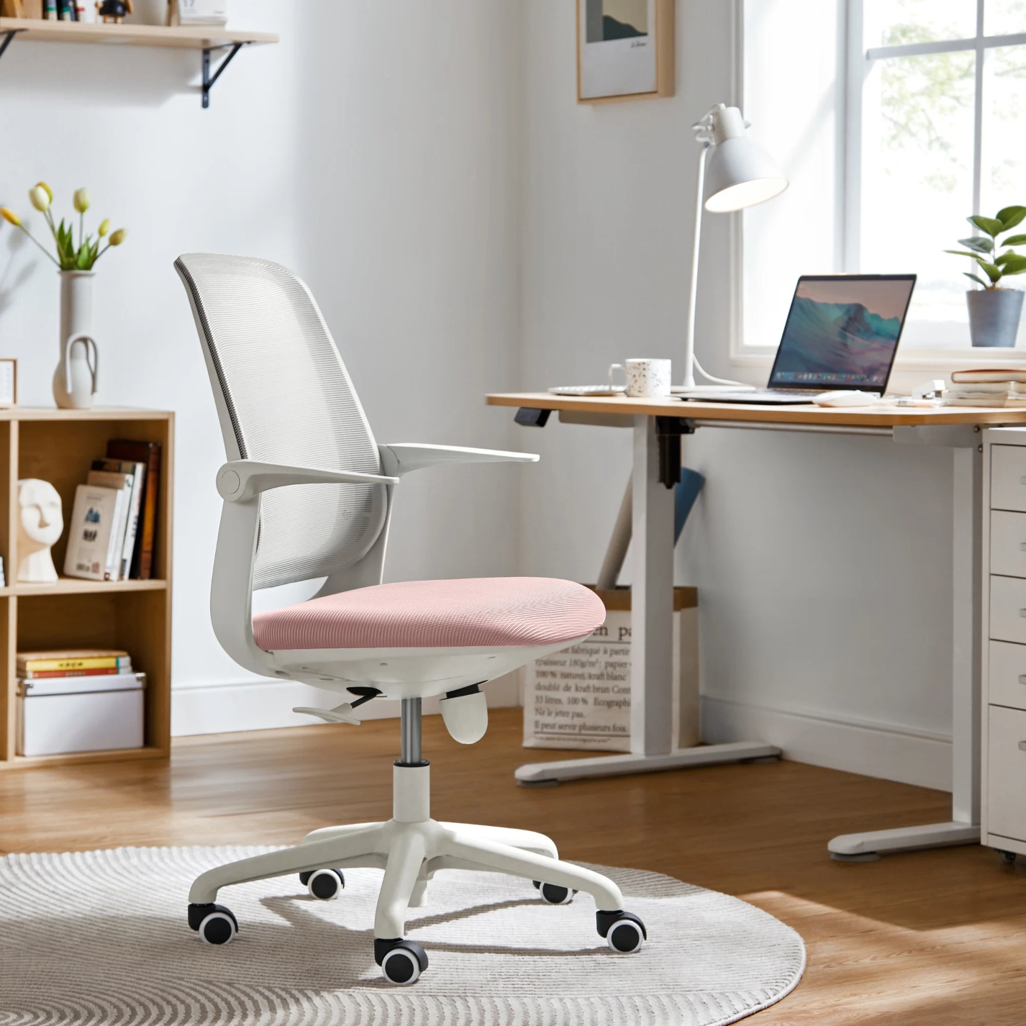 Linspire Agile Mesh Office Chair, Pink