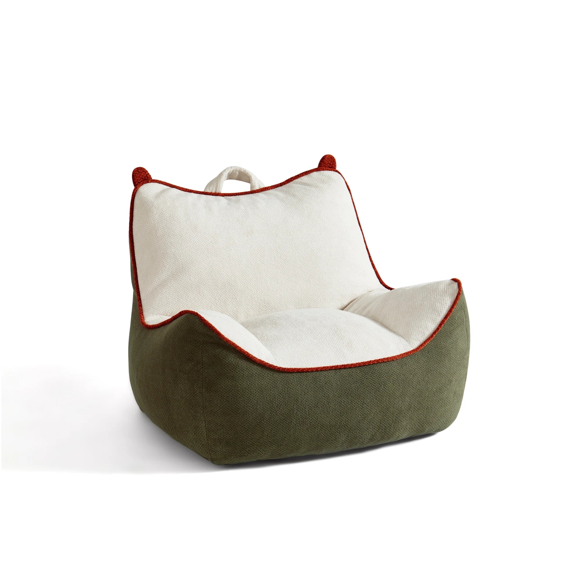 Linspire Banny Beanbags, White & Green
