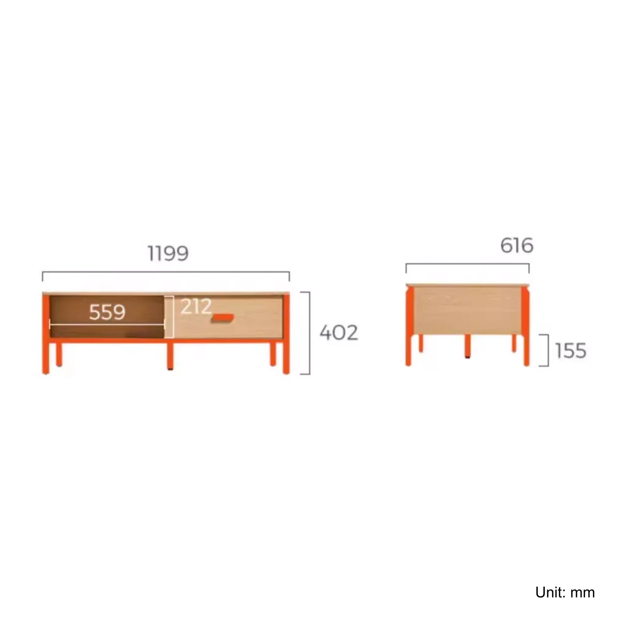Linspire Cedar Coffee Table