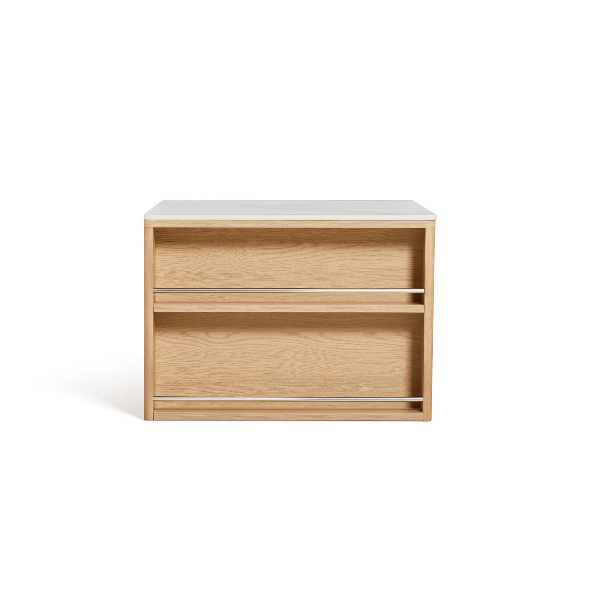 Linspire Cedar Extendable Coffee Table with Sintered Stone Top on Castors