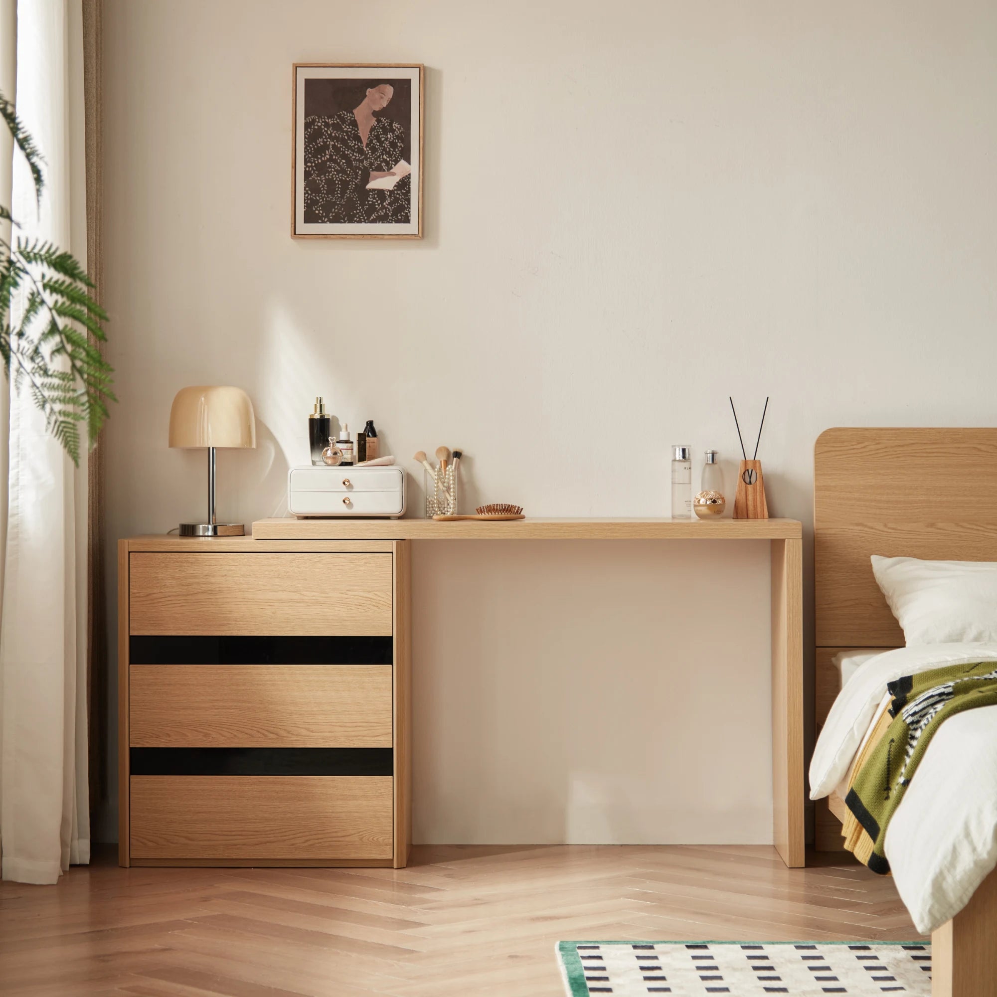 Linspire Cedar Office Desk with Chair Set
