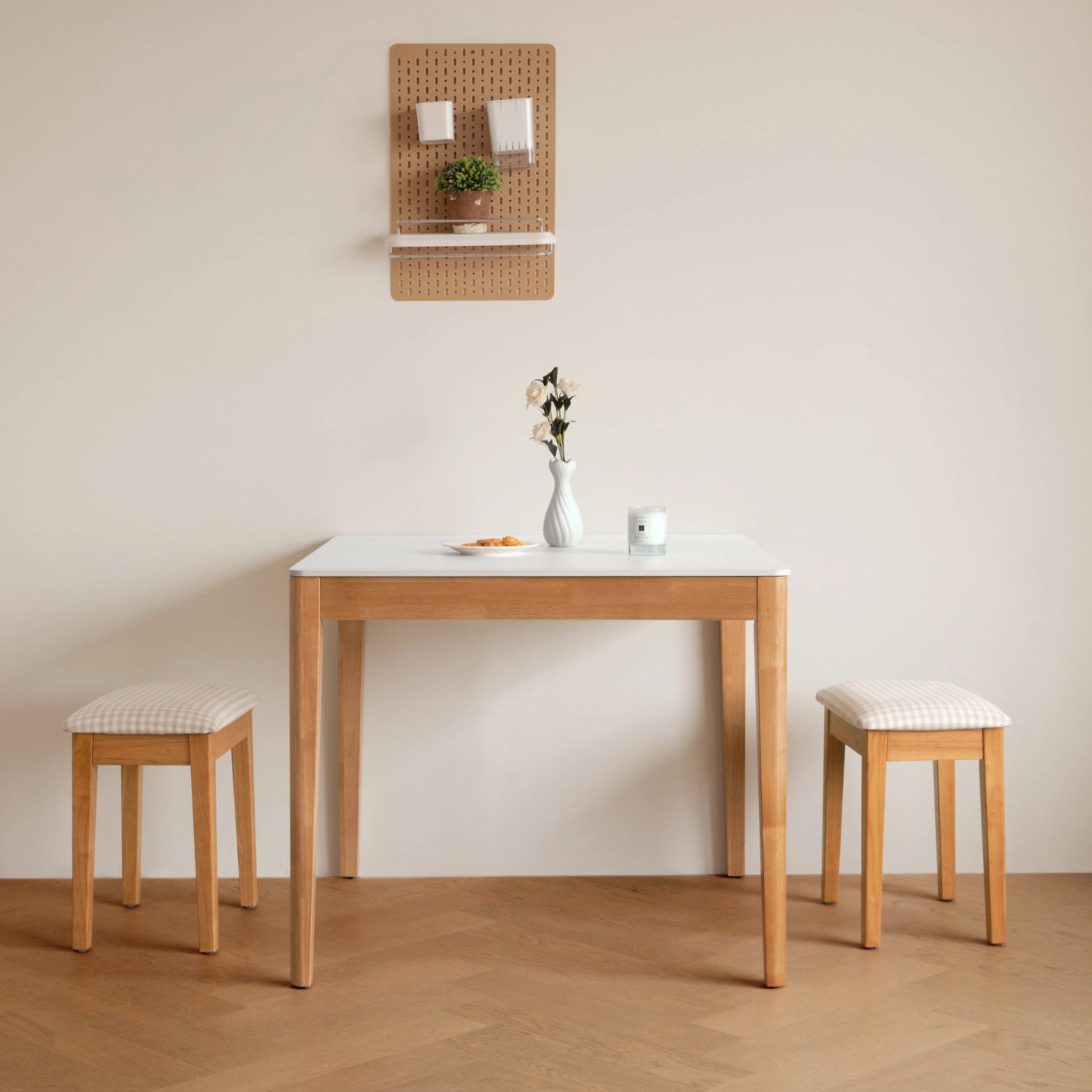 Linspire Elmer Square Dining Table with Sintered Stone Top