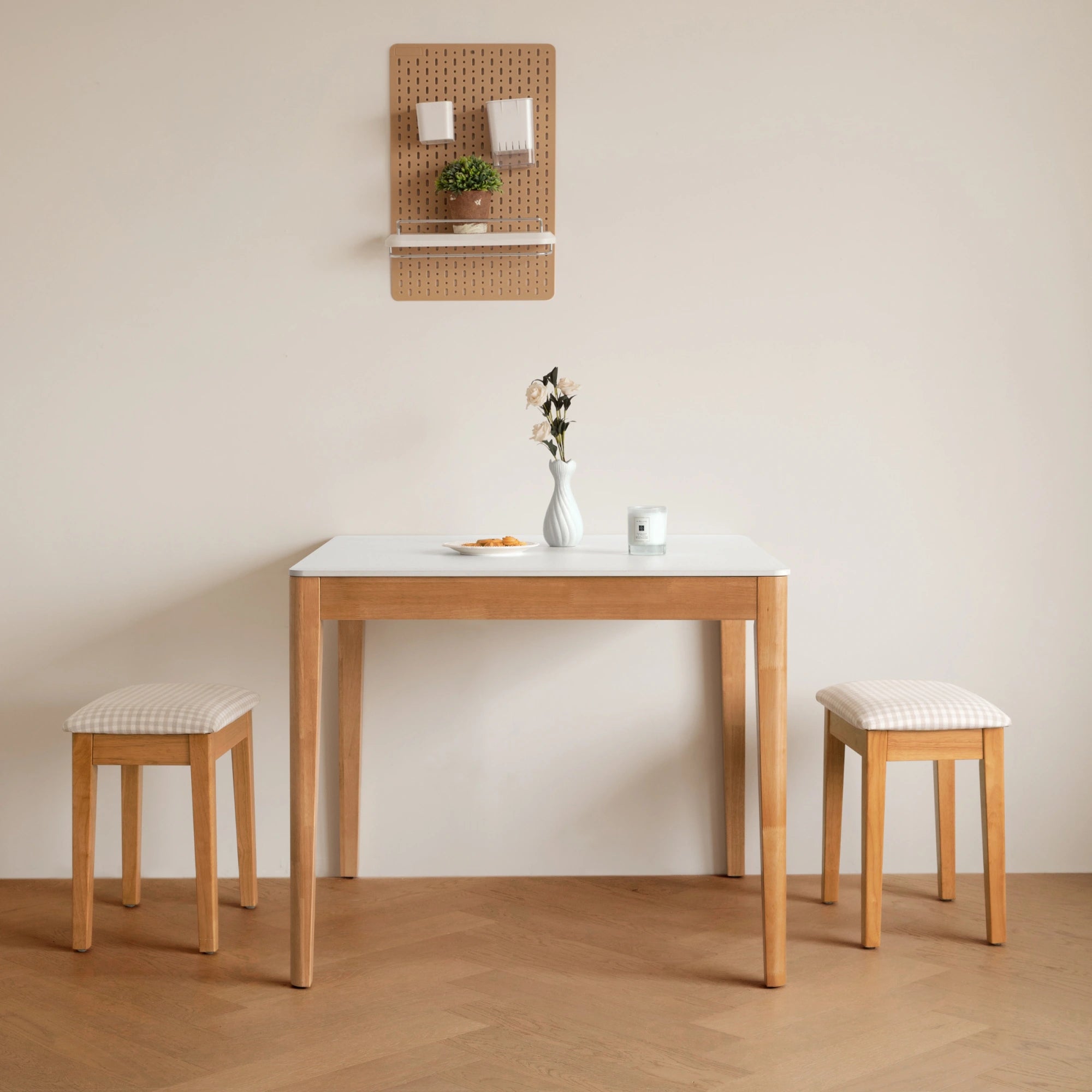 Linspire Elmer Square Dining Table with Sintered Stone Top