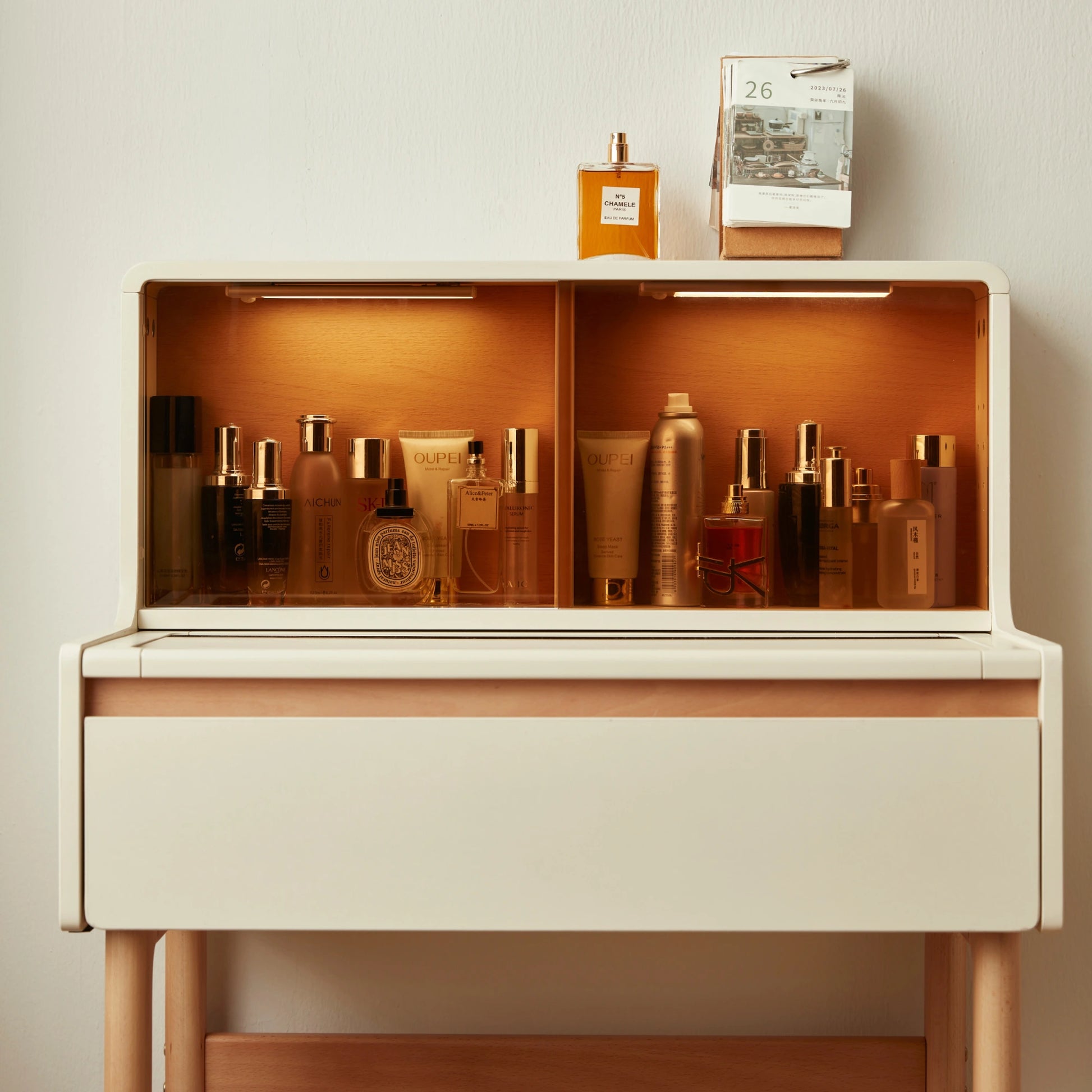 Linspire Evoke Dressing Table with Pull-Out Desktop