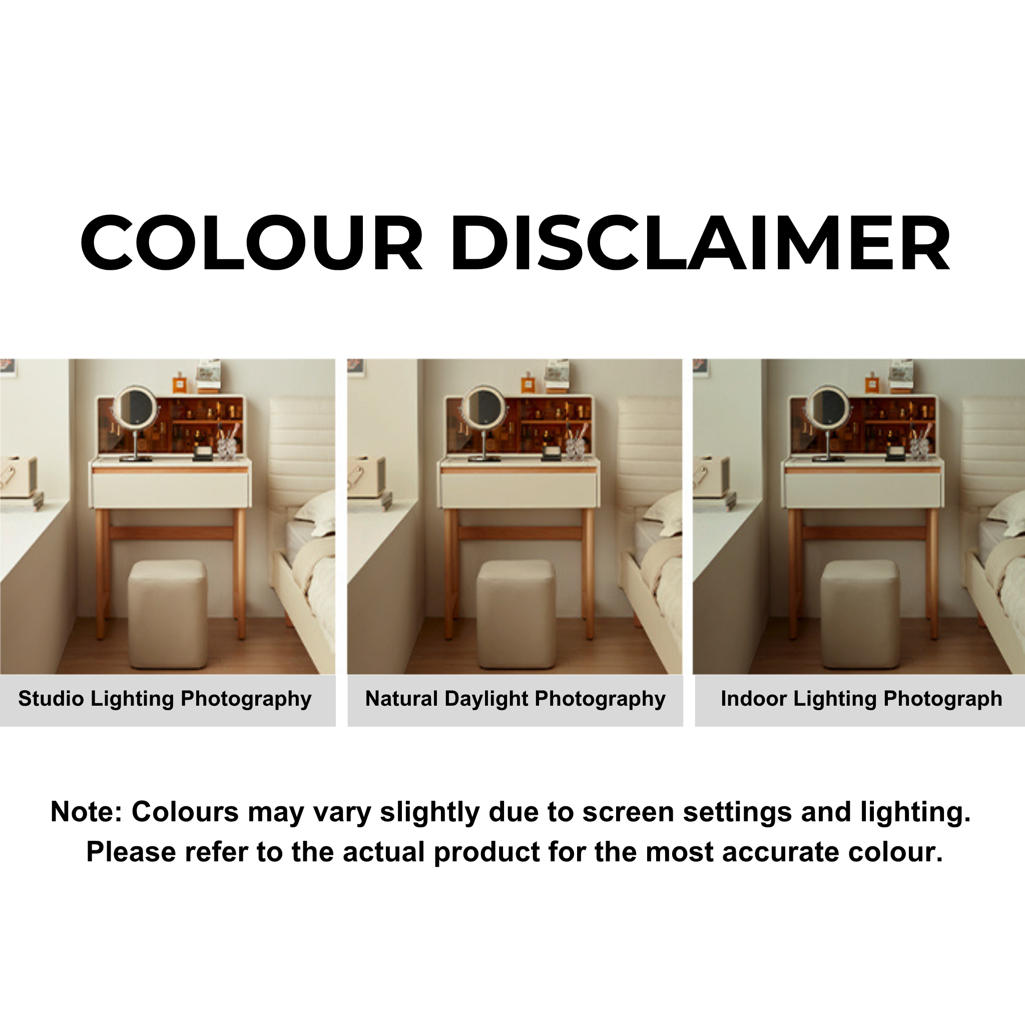 Linspire Evoke Dressing Table with Pull-Out Desktop