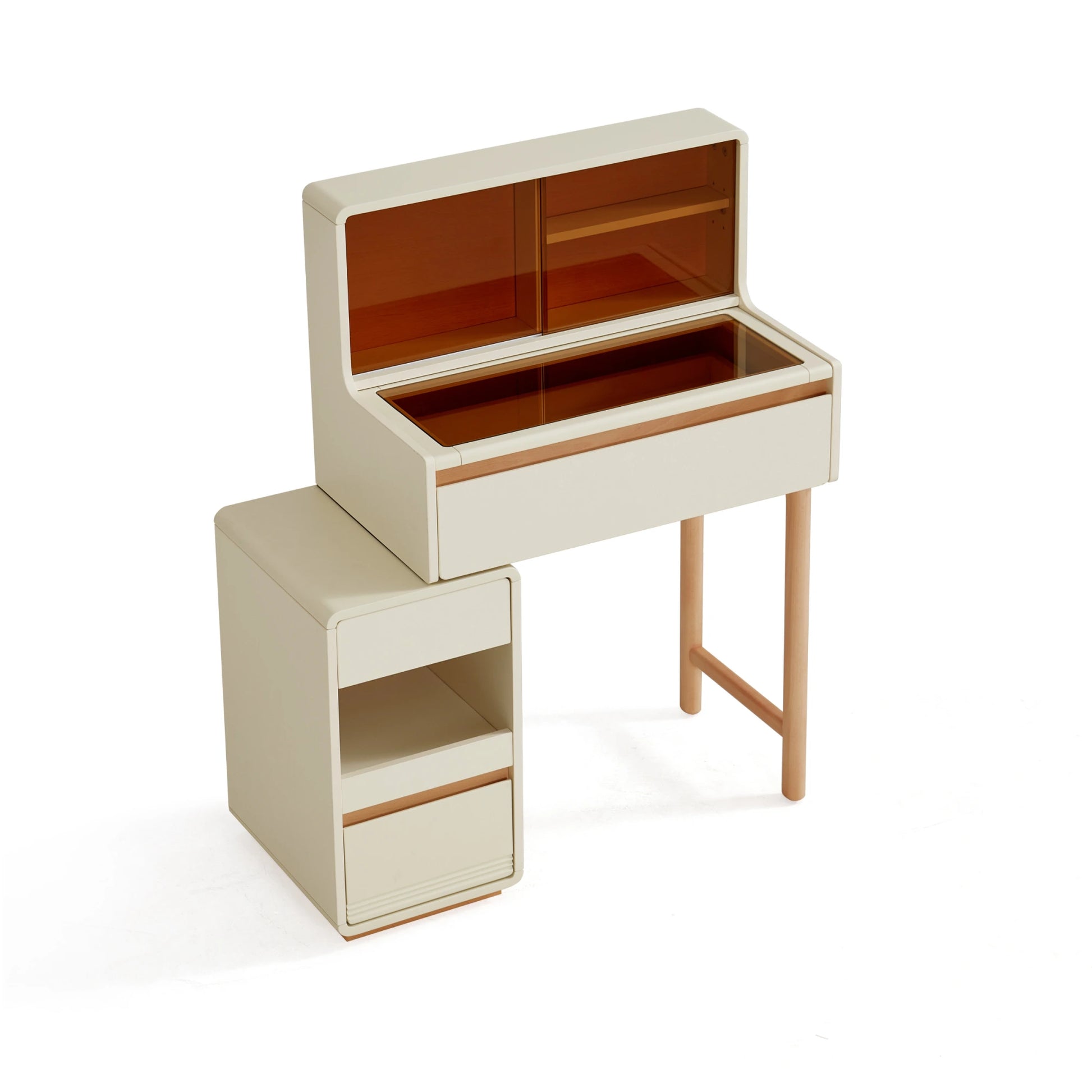 Linspire Evoke Extendable Dressing Table with Pull-Out Desktop