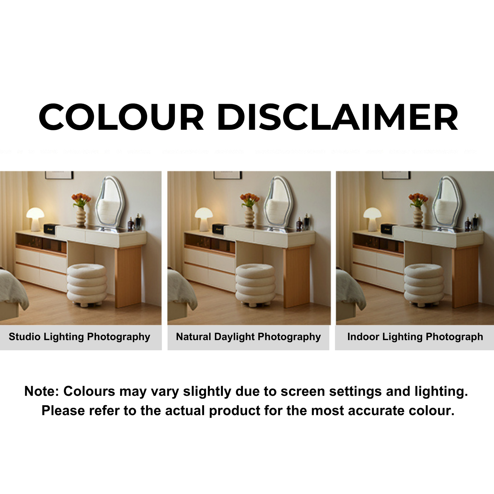 Linspire Evoke Extendable Dressing Table with 4 Drawers Cabinet