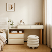 Linspire Evoke Extendable Dressing Table with 2 Drawers Cabinet