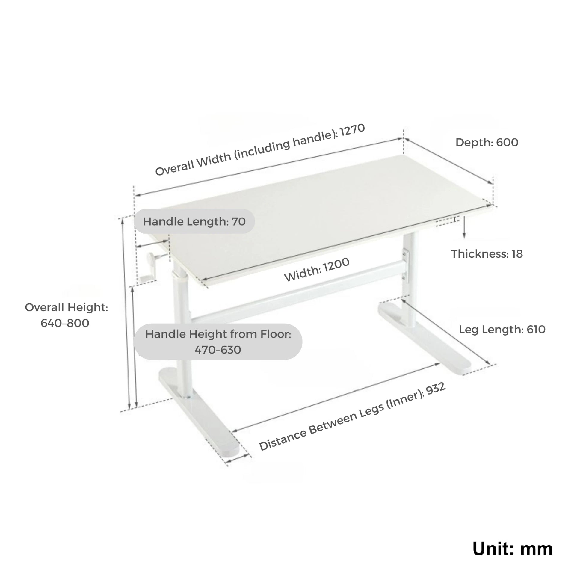 Linspire Flex Kids Study Desk