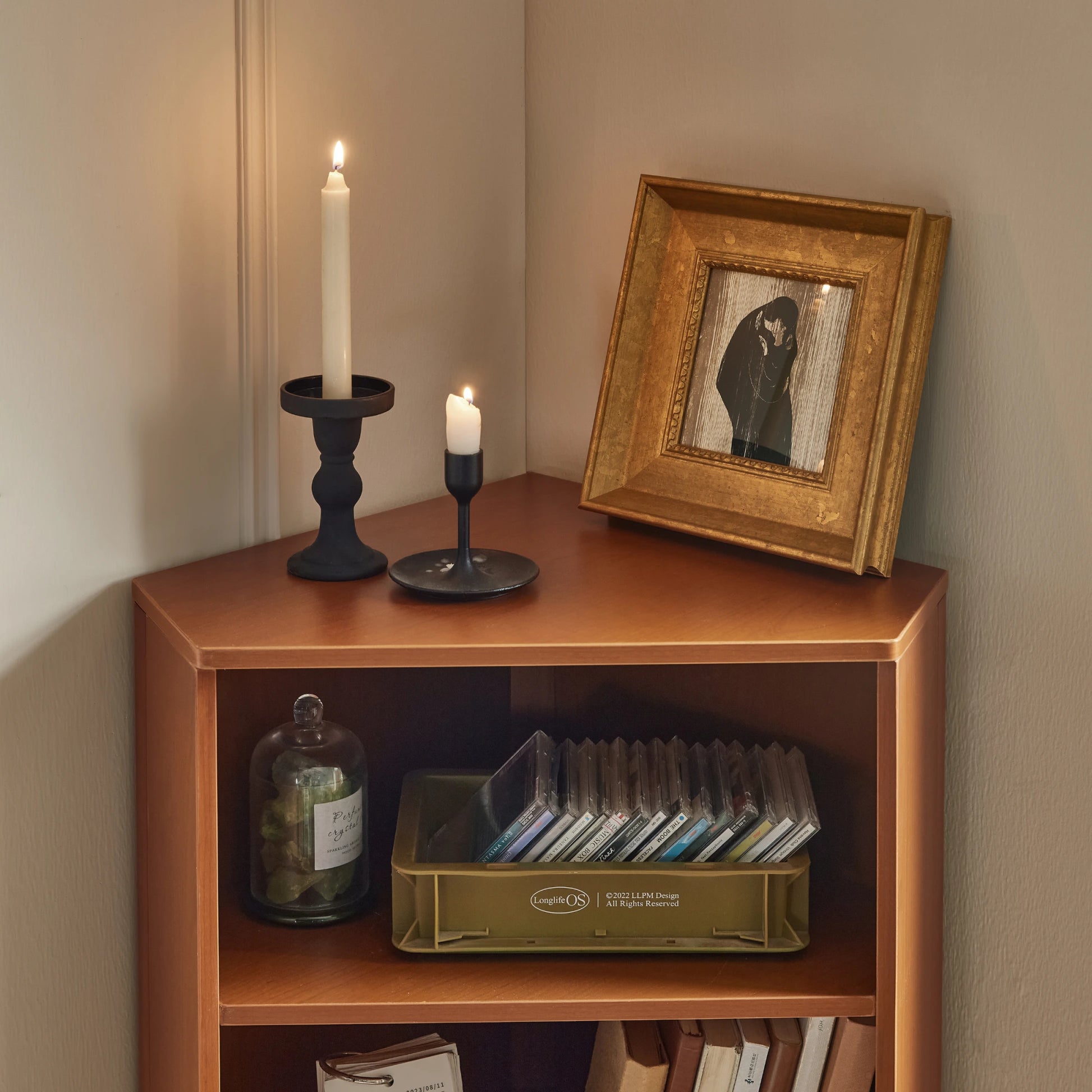 Linspire Gaenor Corner Cabinet