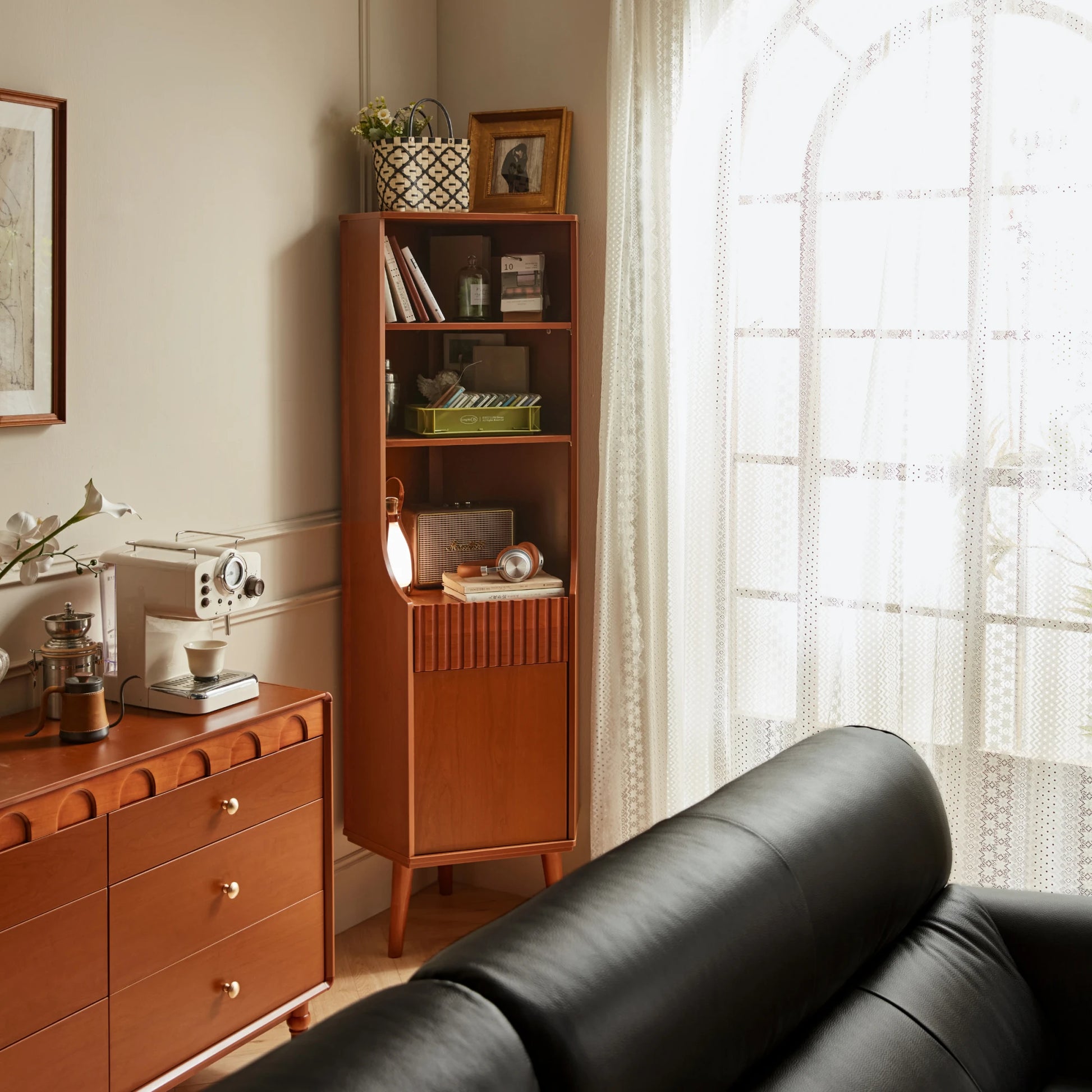 Linspire Gaenor Corner Cabinet