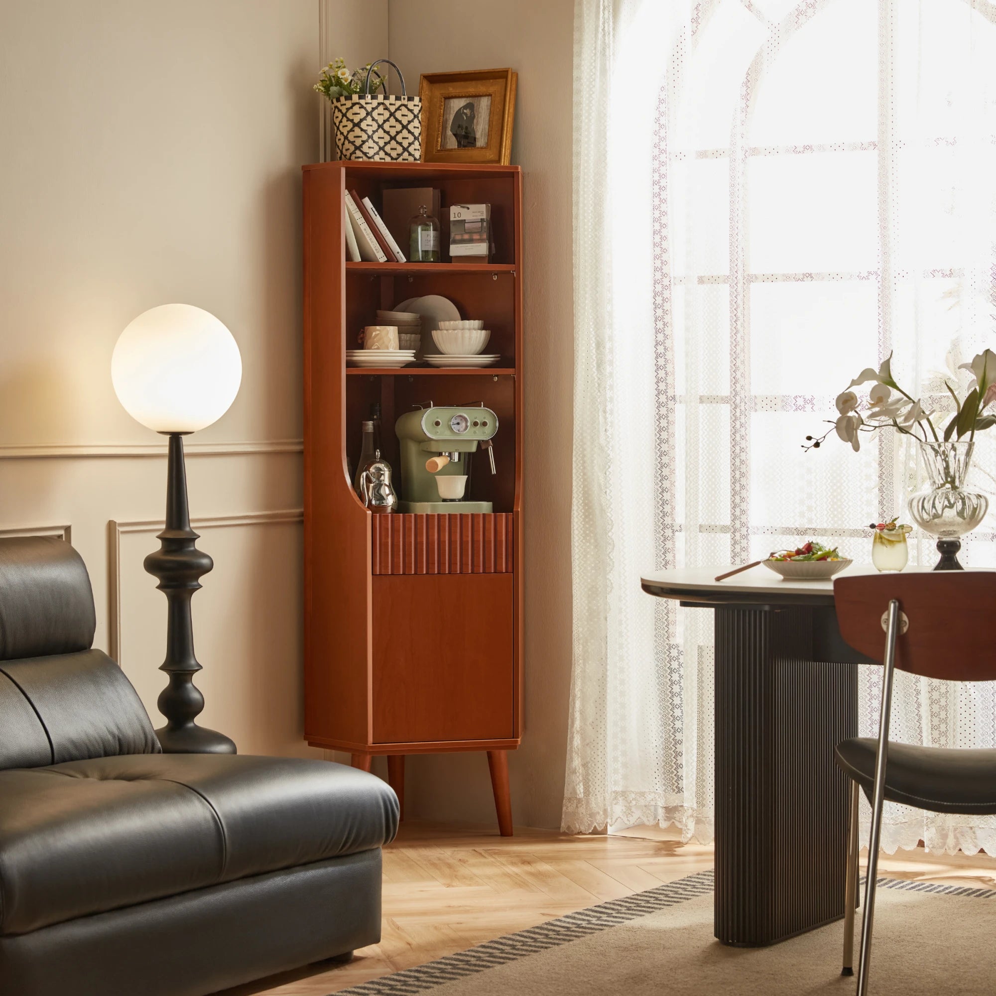 Linspire Gaenor Corner Cabinet