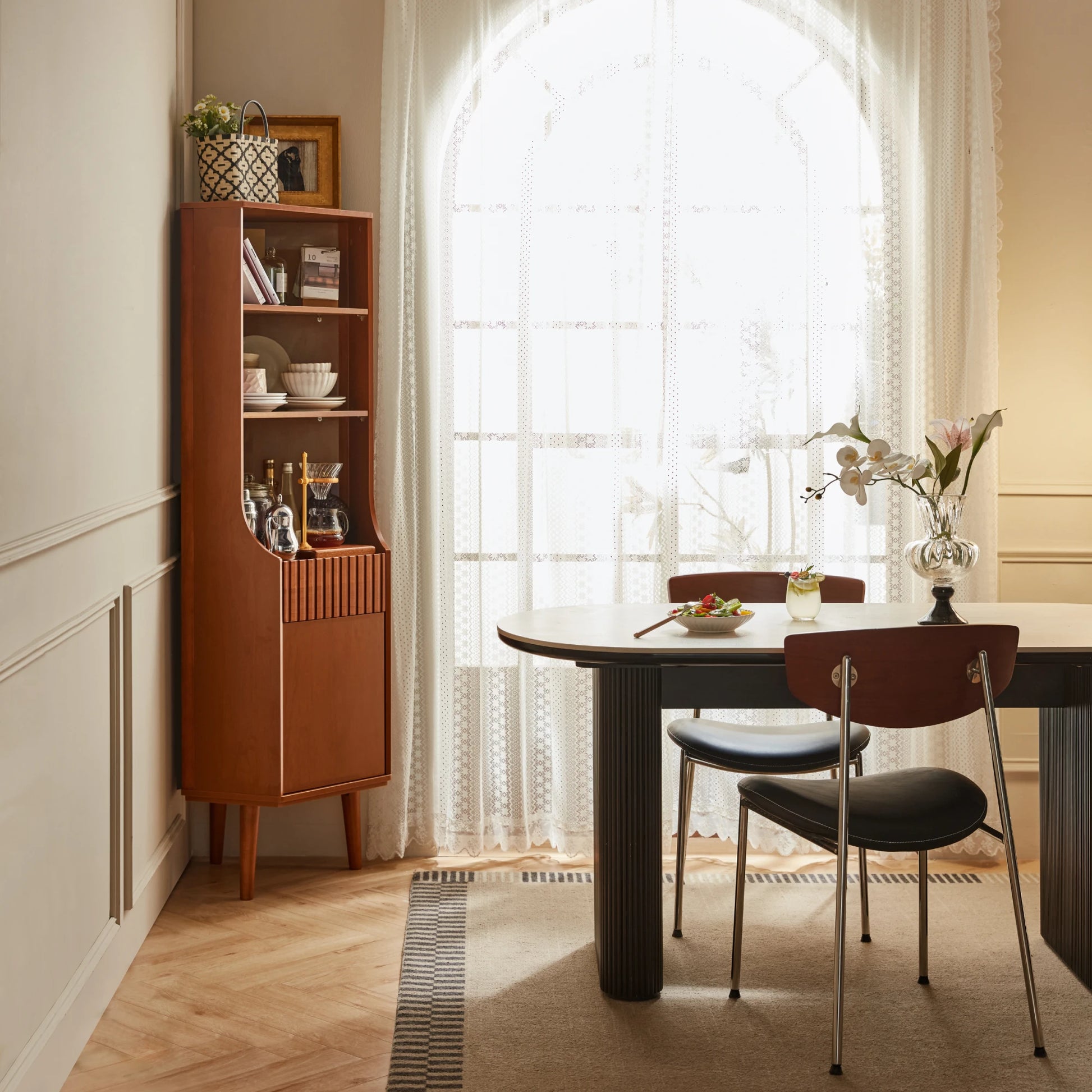 Linspire Gaenor Corner Cabinet