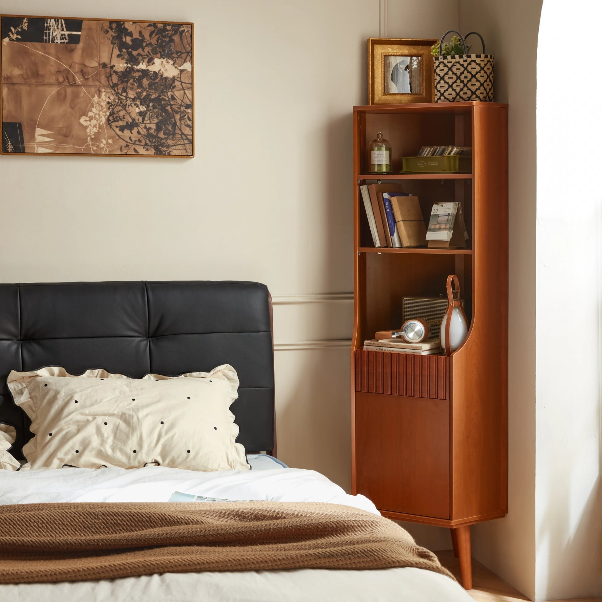 Linspire Gaenor Corner Cabinet