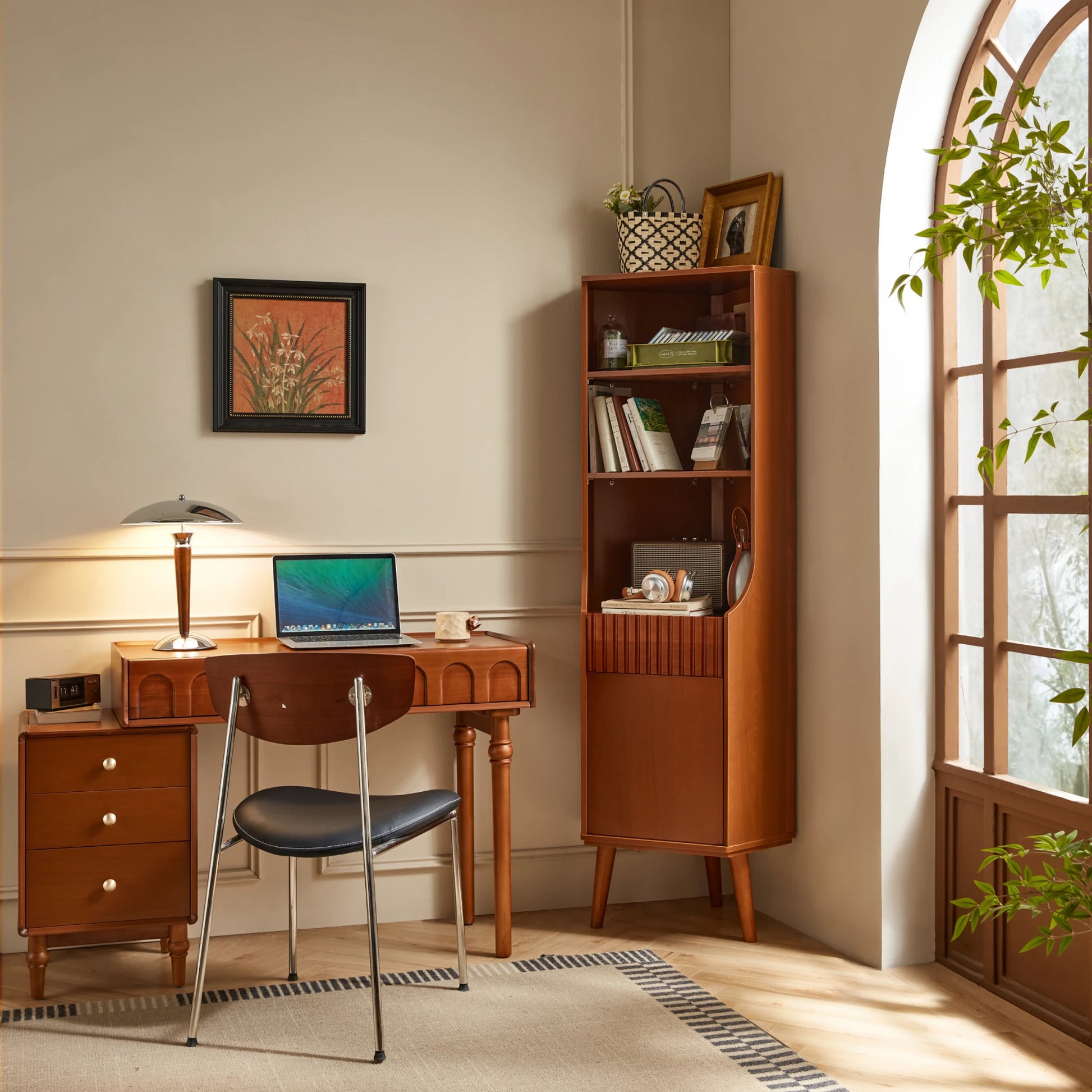 Linspire Gaenor Corner Cabinet