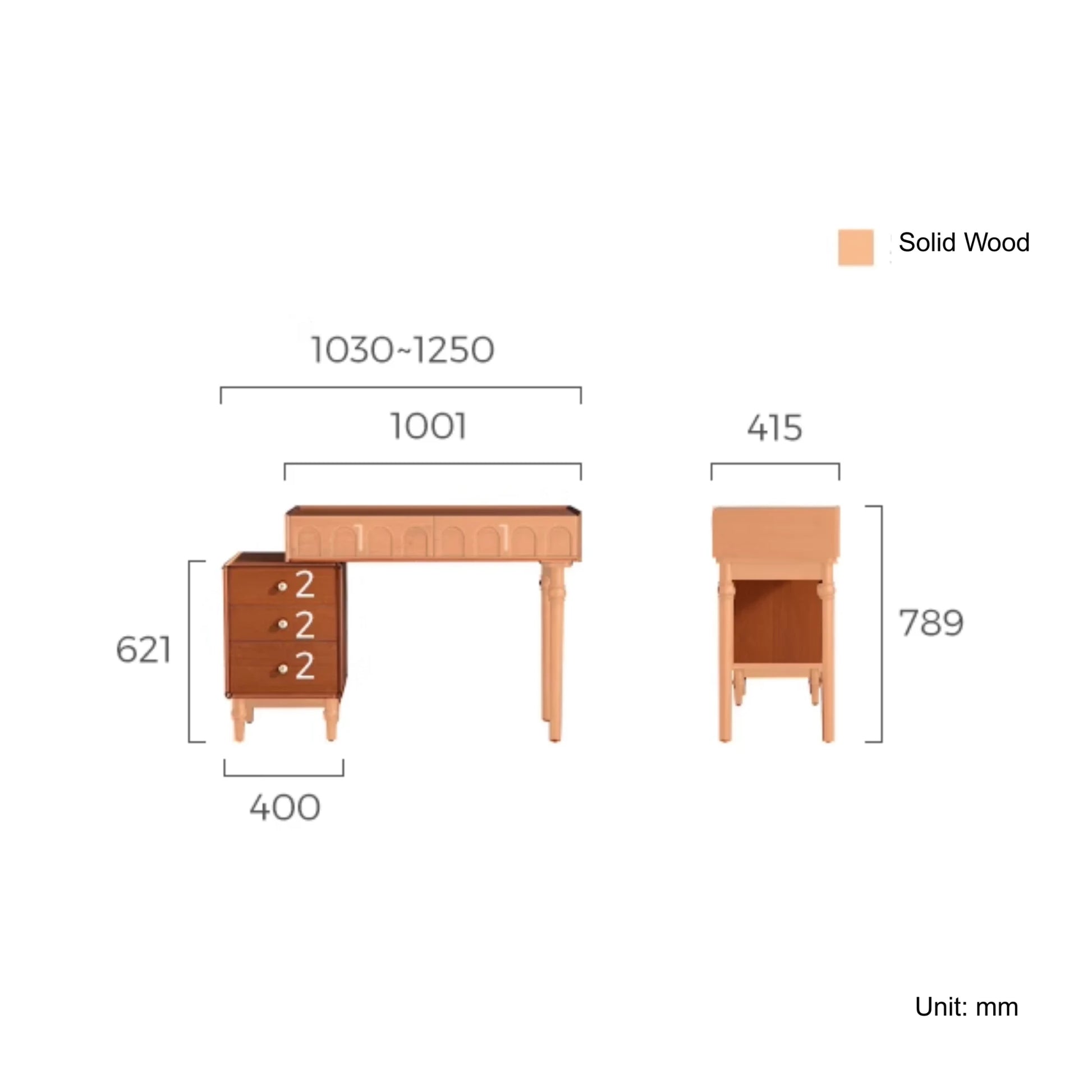Linspire Gaenor Dressing Table