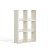 Linspire Geo 6-Cube Storage Unit, White