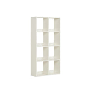 Linspire Geo 8-Cube Storage Unit, White