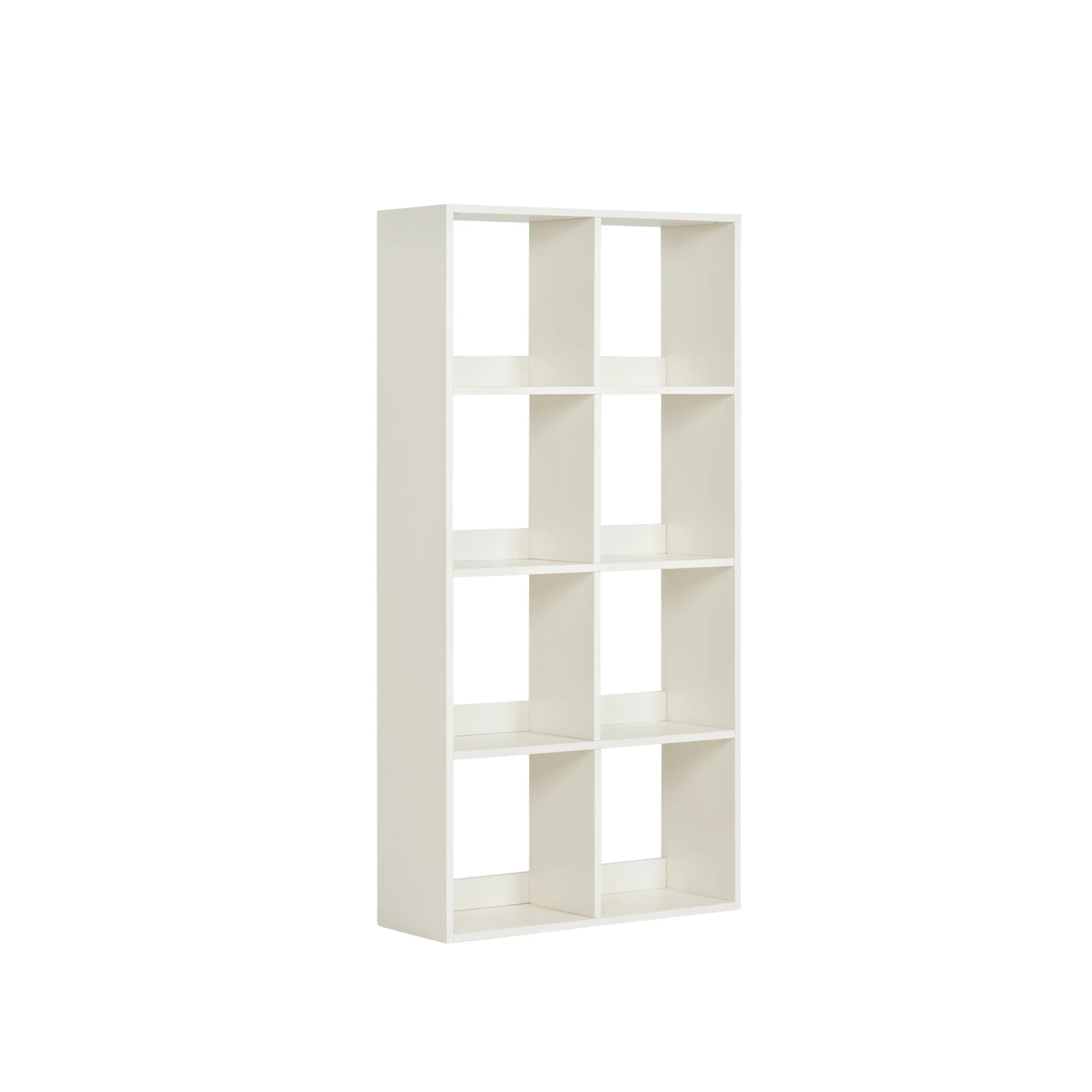 Linspire Geo 8-Cube Storage Unit, White