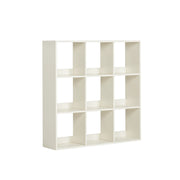 Linspire Geo 9-Cube Storage Unit, White