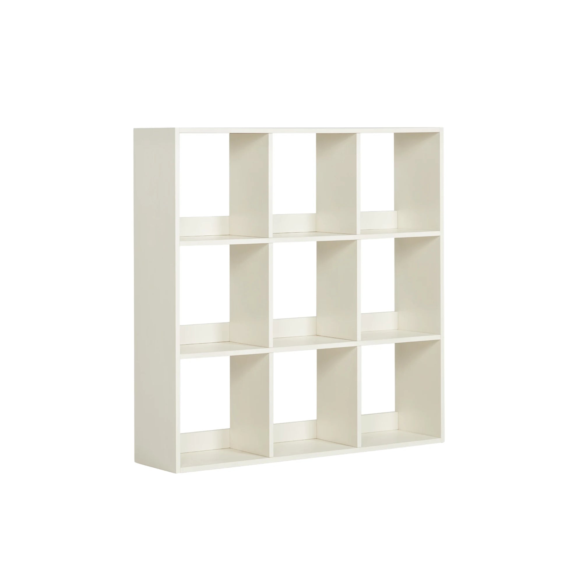 Linspire Geo 9-Cube Storage Unit, White