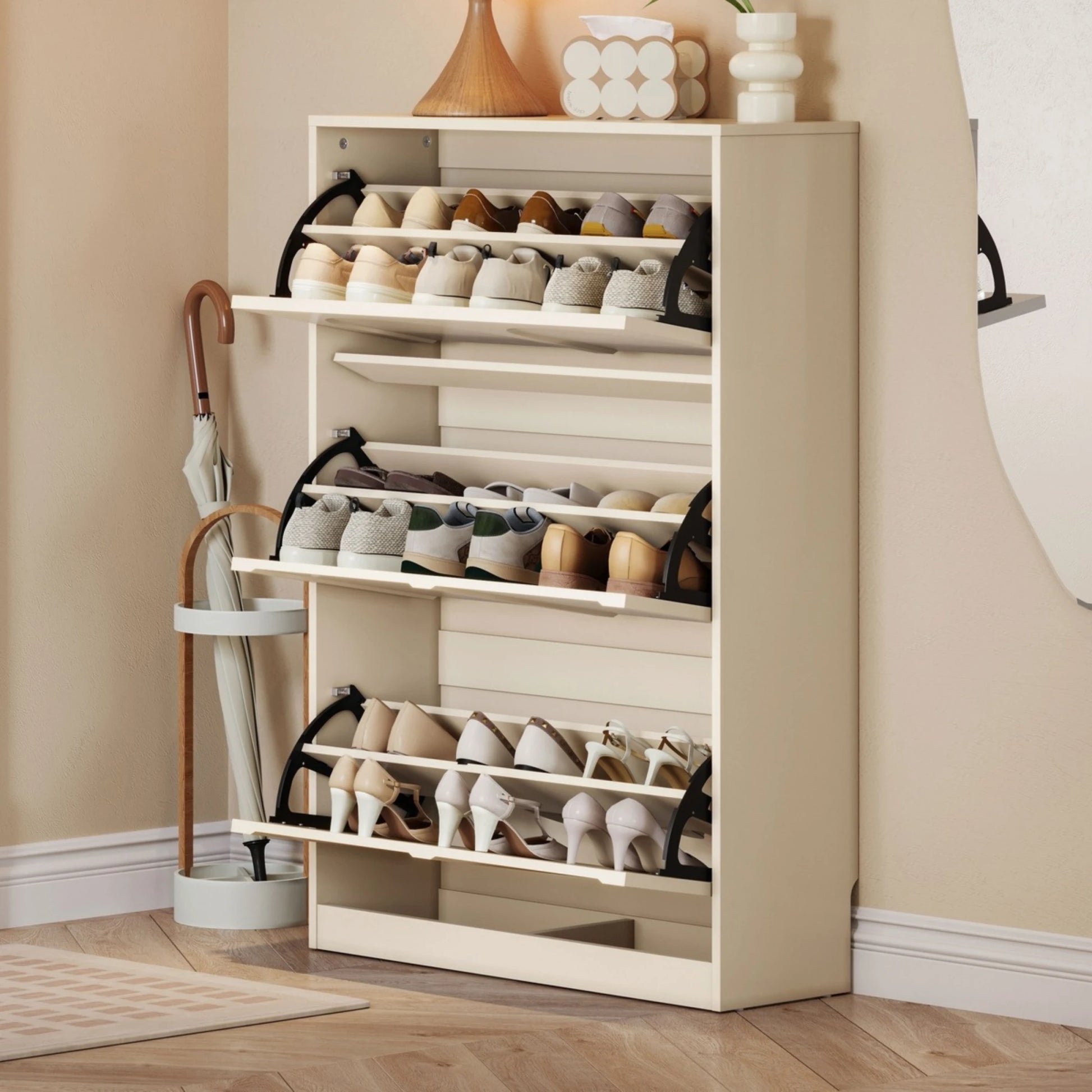 Linspire Haven Shoe Storage Cabinet, W80cm