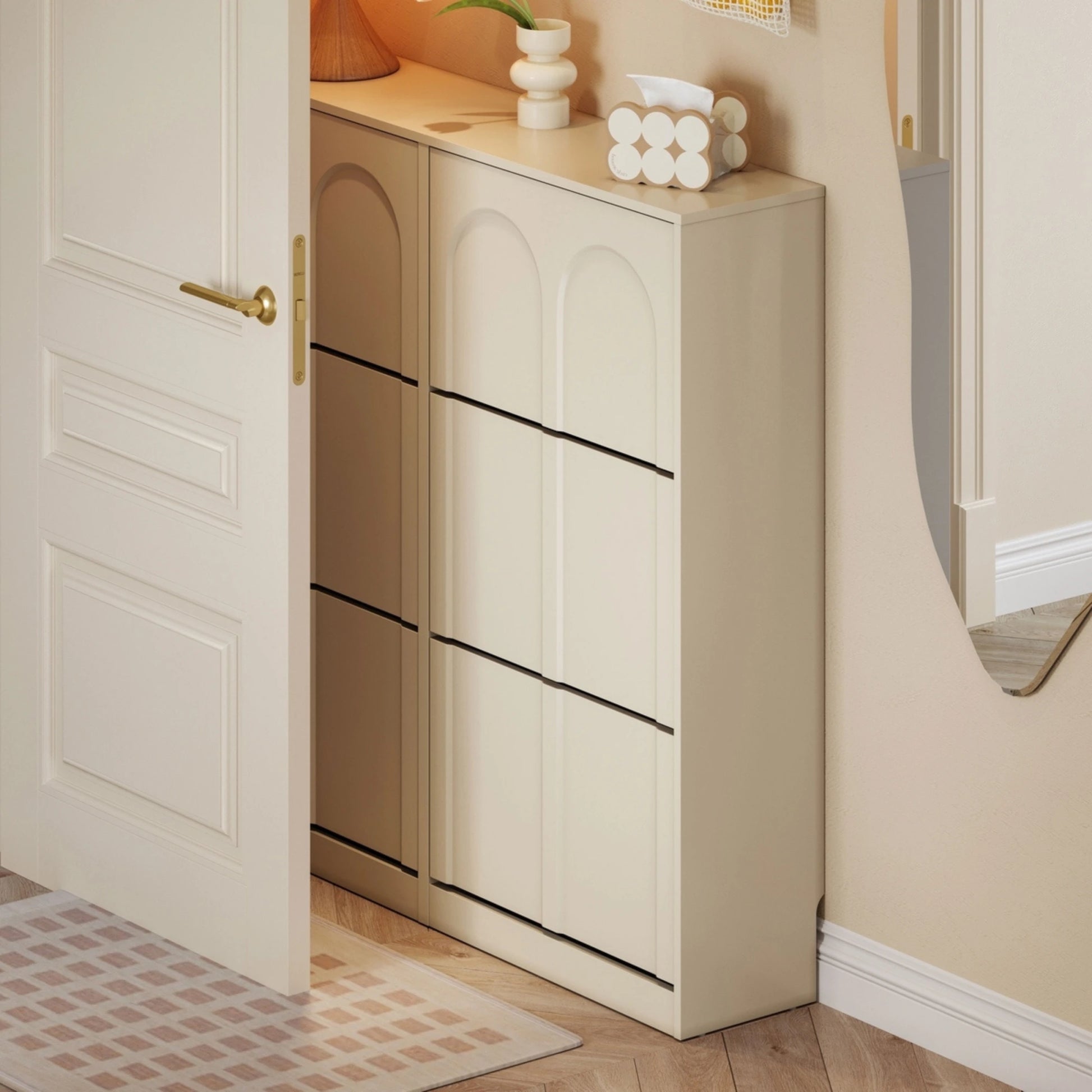 Linspire Haven Shoe Storage Cabinet, W120cm