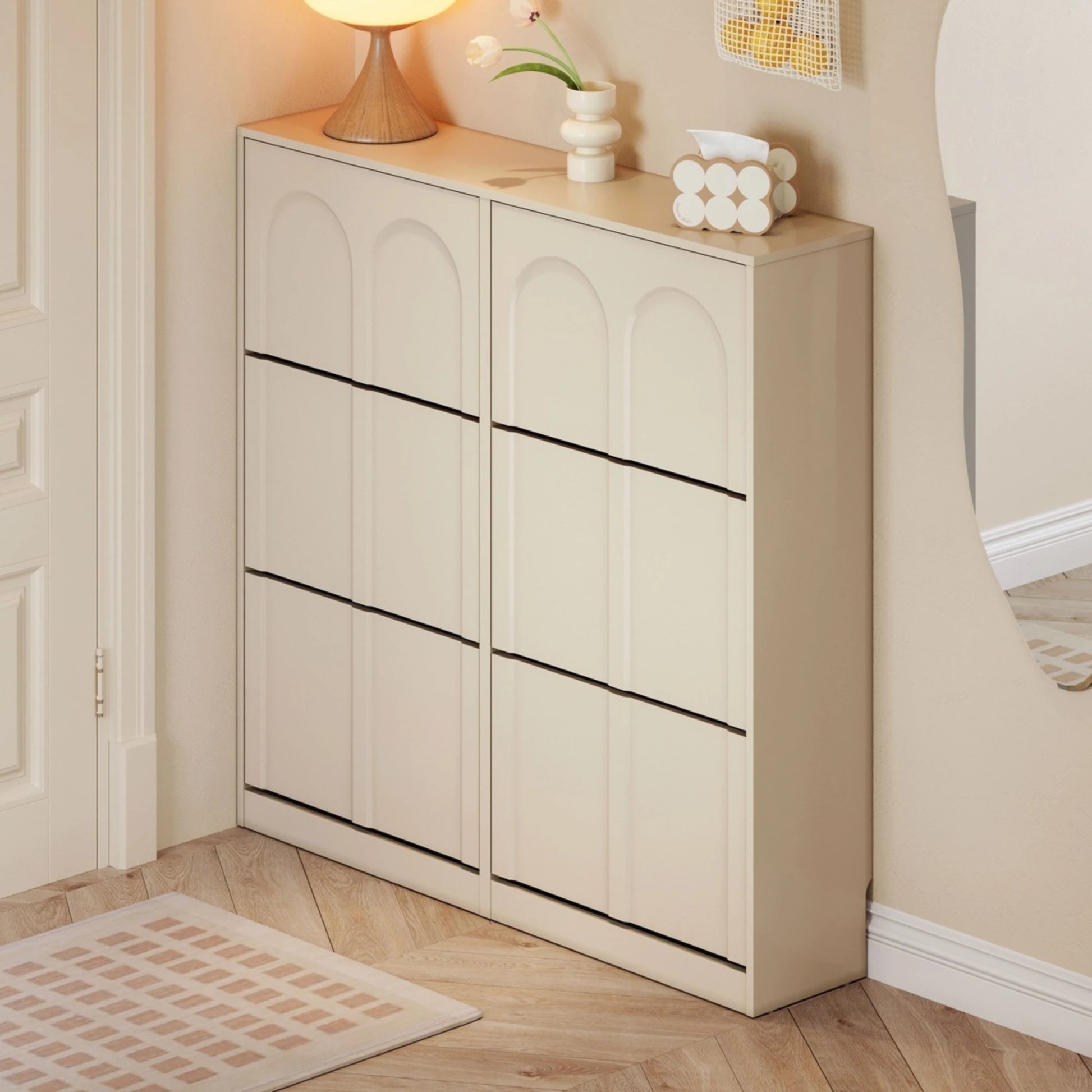 Linspire Haven Shoe Storage Cabinet, W120cm