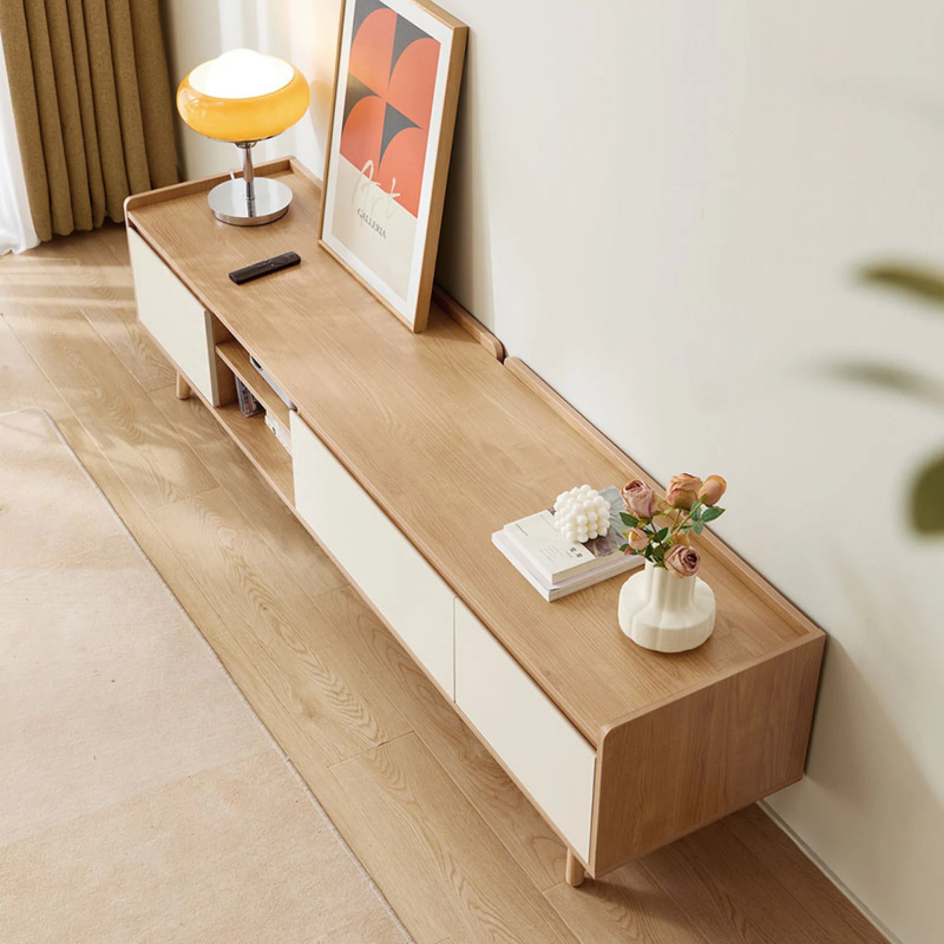 Linspire Karo Entertainment Unit with 3 Cabinets