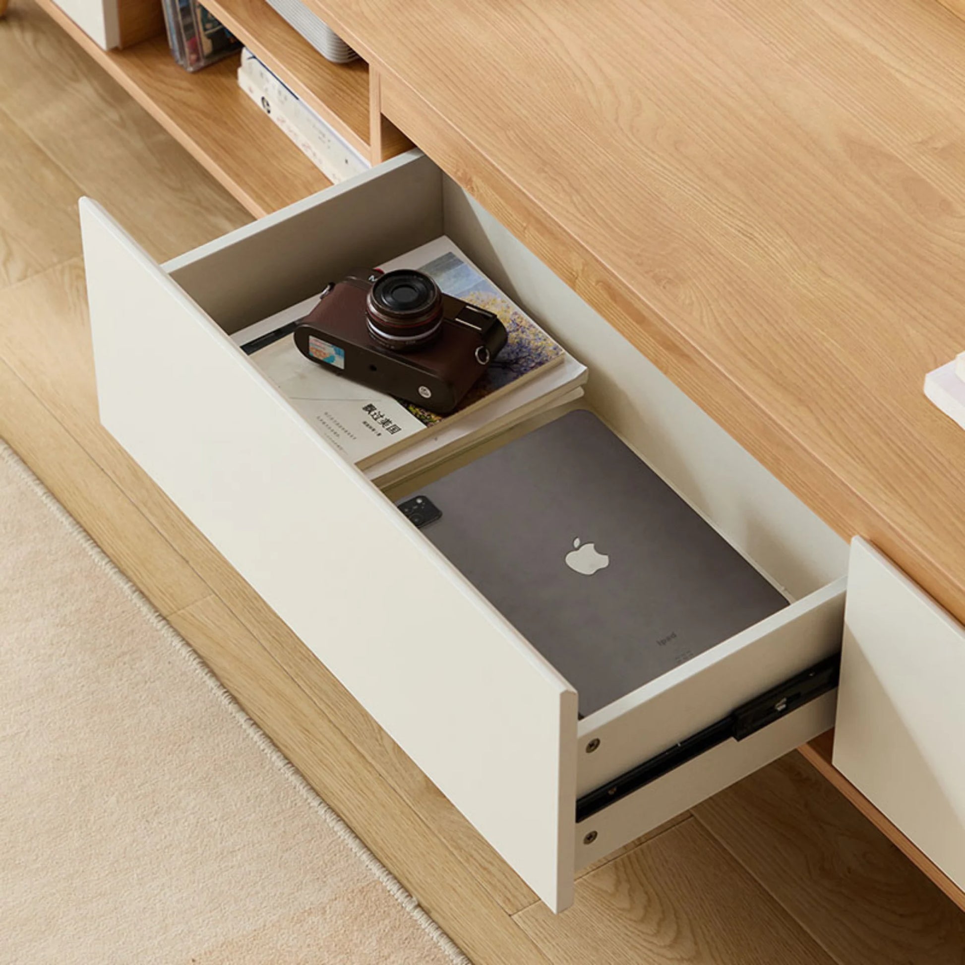 Linspire Karo Entertainment Unit with 3 Cabinets