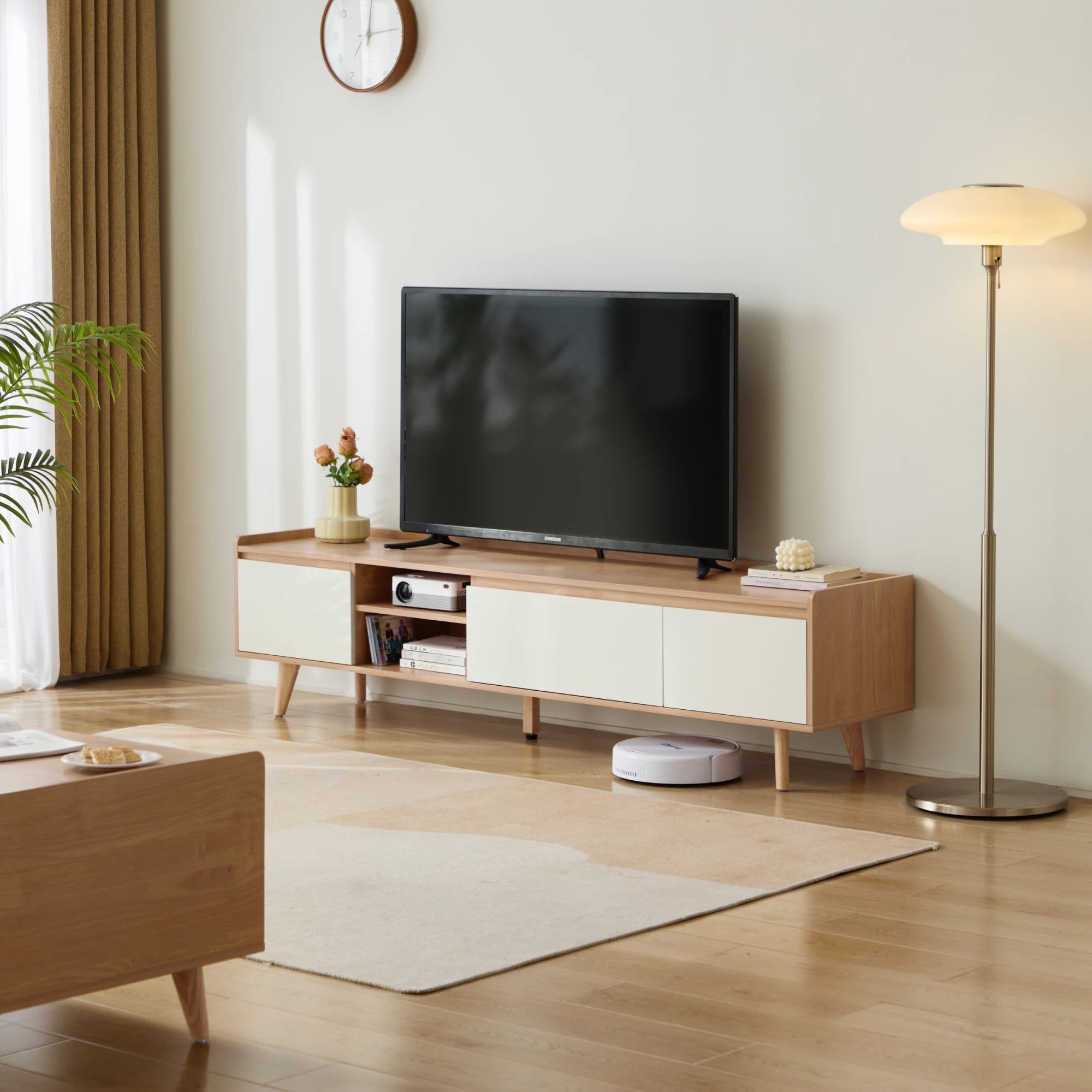 Linspire Karo Entertainment Unit with 3 Cabinets