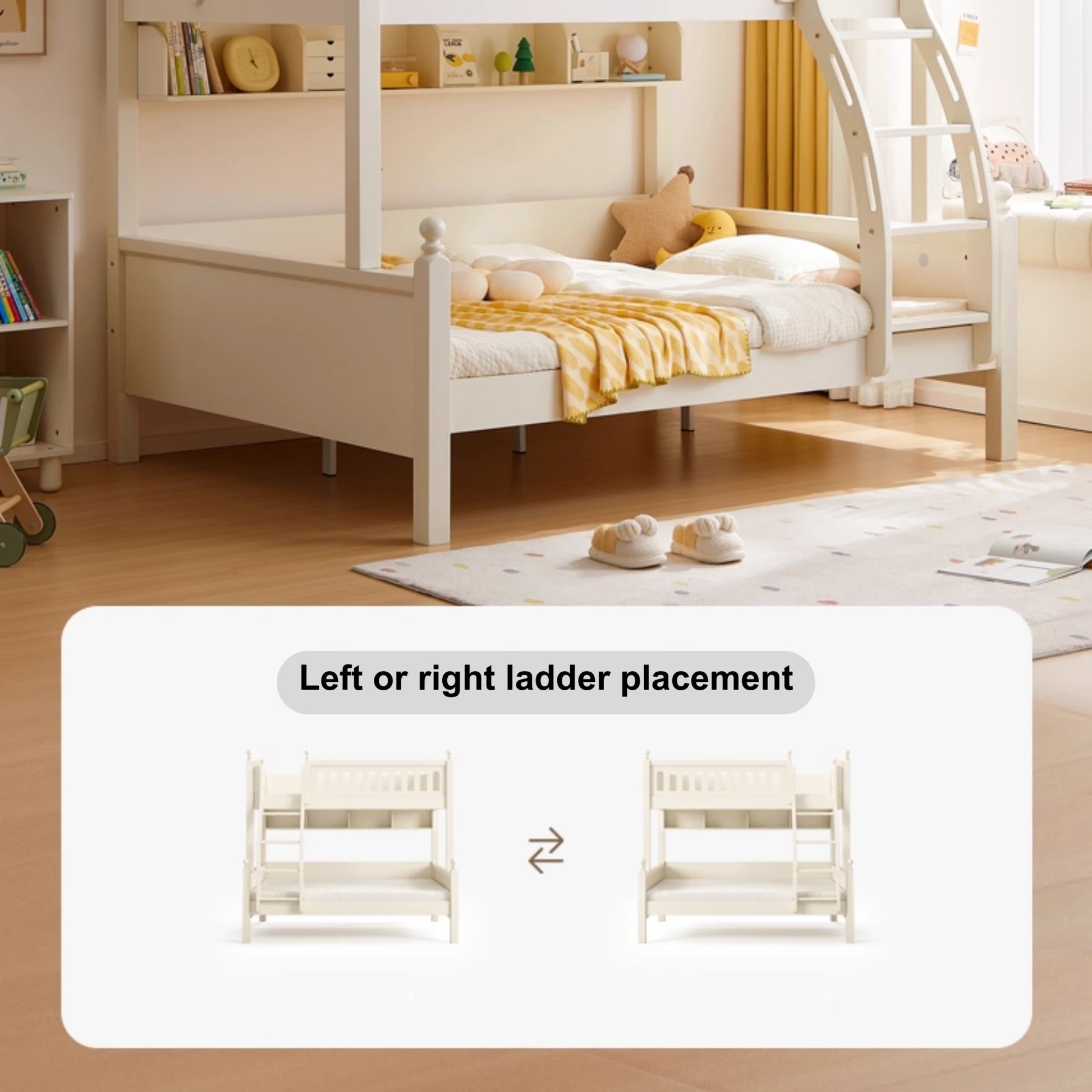 Linspire Lofty Bunk Bed Frame, NZ Single