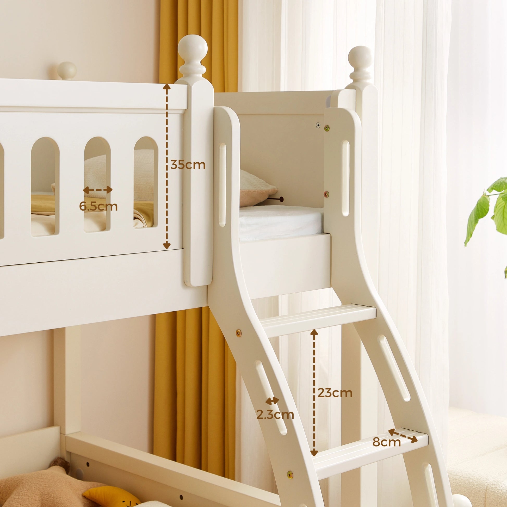 Linspire Lofty Bunk Bed Frame, NZ Single