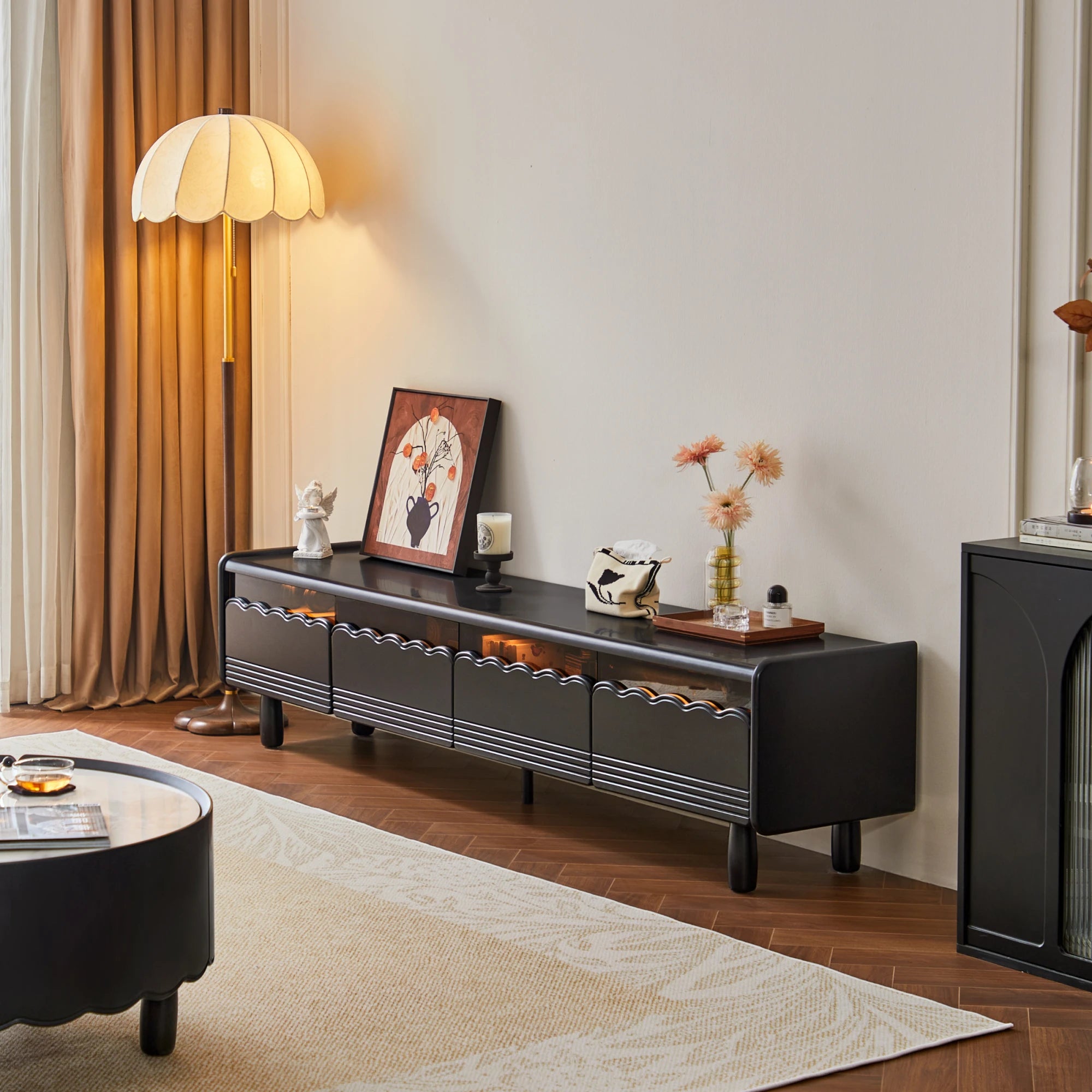 Linspire Moti Entertainment Unit with 4 Drawers