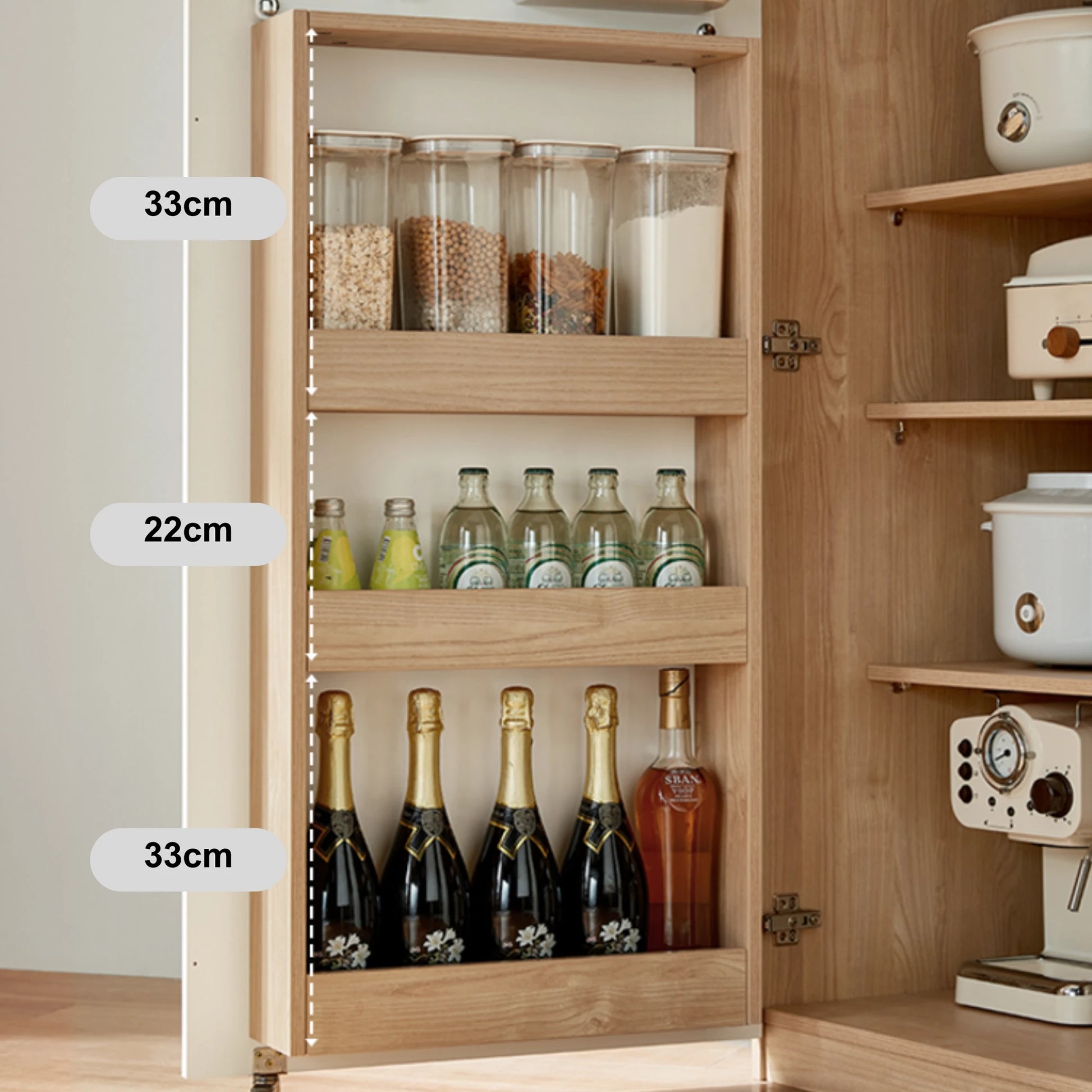 Linspire Noble Kitchen Pantry, W60cm