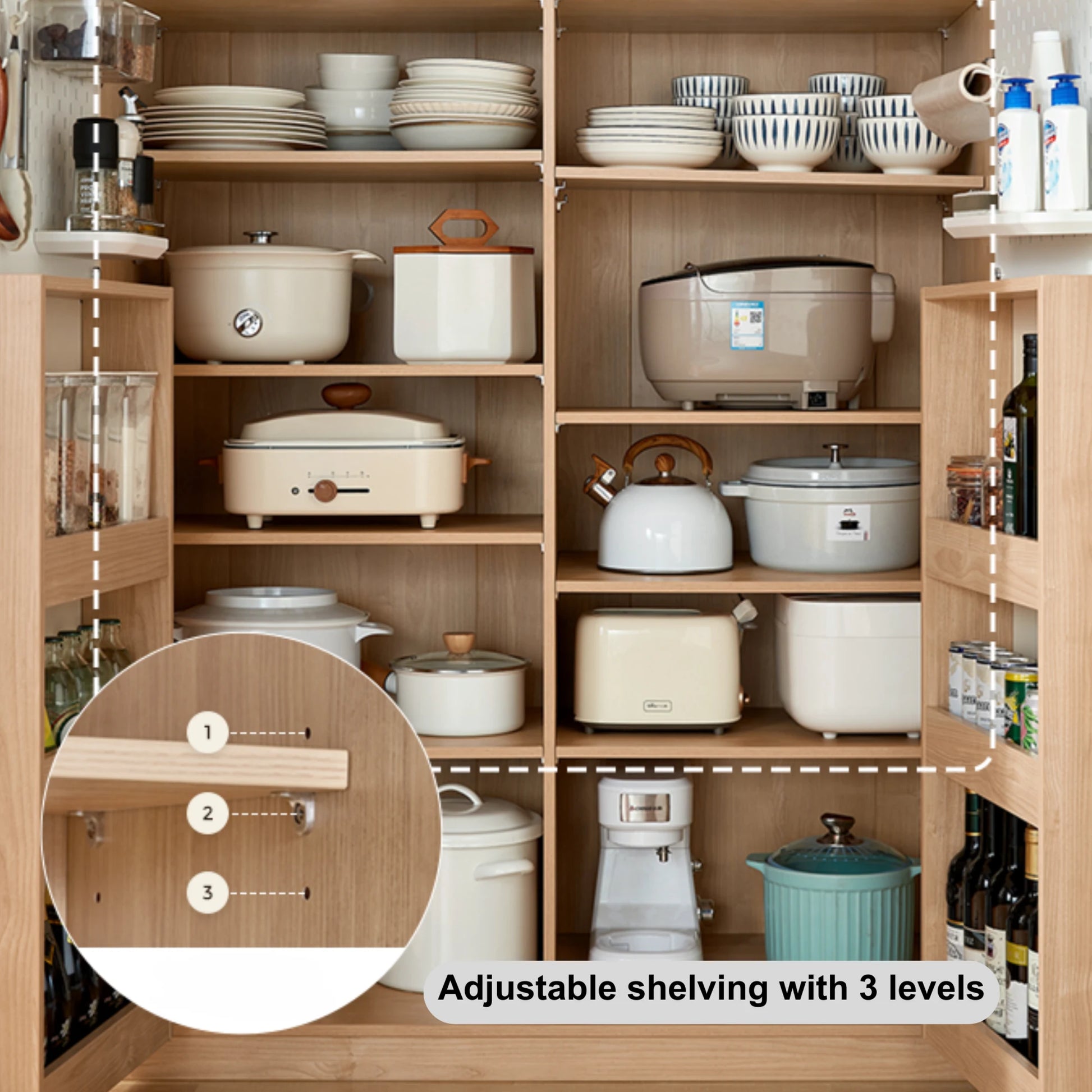 Linspire Noble Kitchen Pantry, W120cm