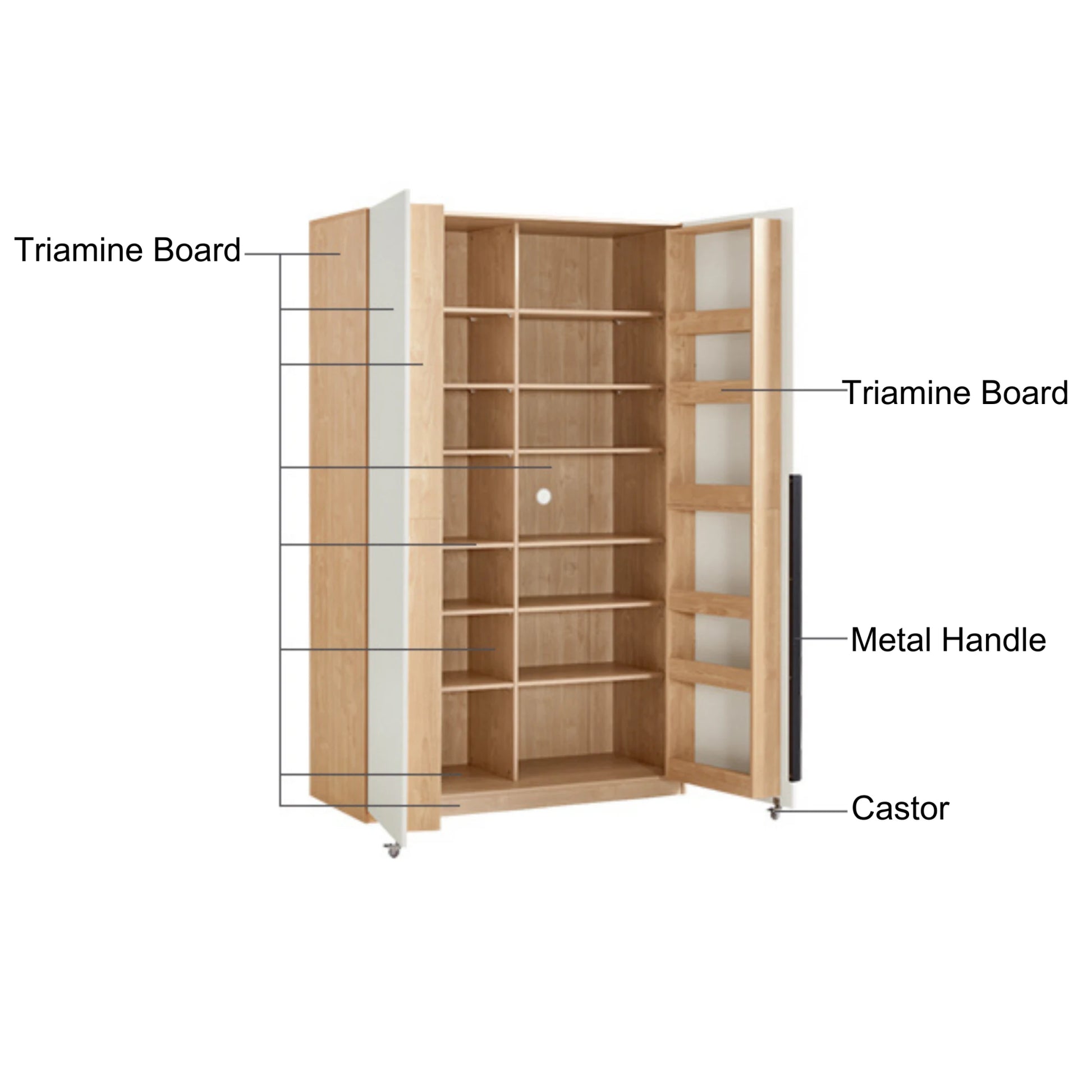 Linspire Noble Kitchen Pantry, W120cm
