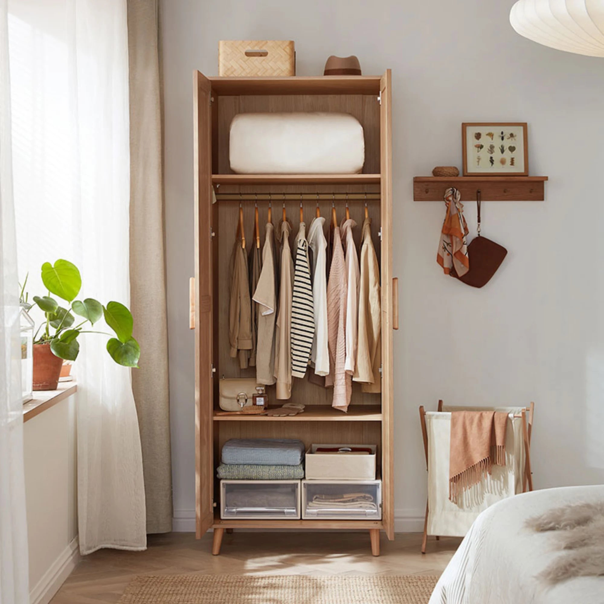 Linspire Noble 2-Doors Wardrobe
